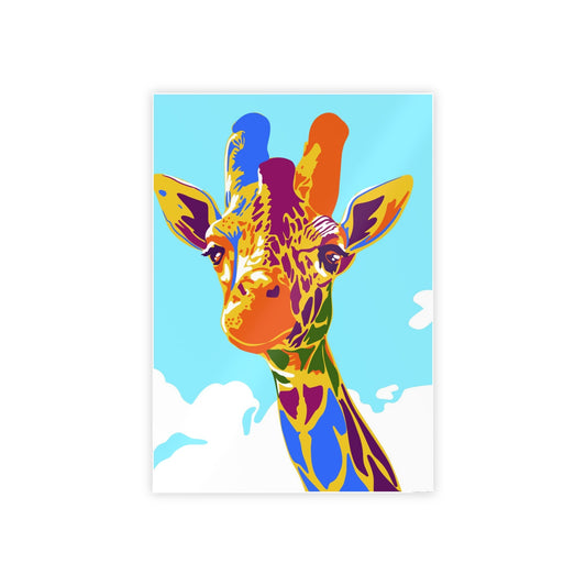 Gentle Giant: Canvas & Poster Art of a Giraffe in All its Glory