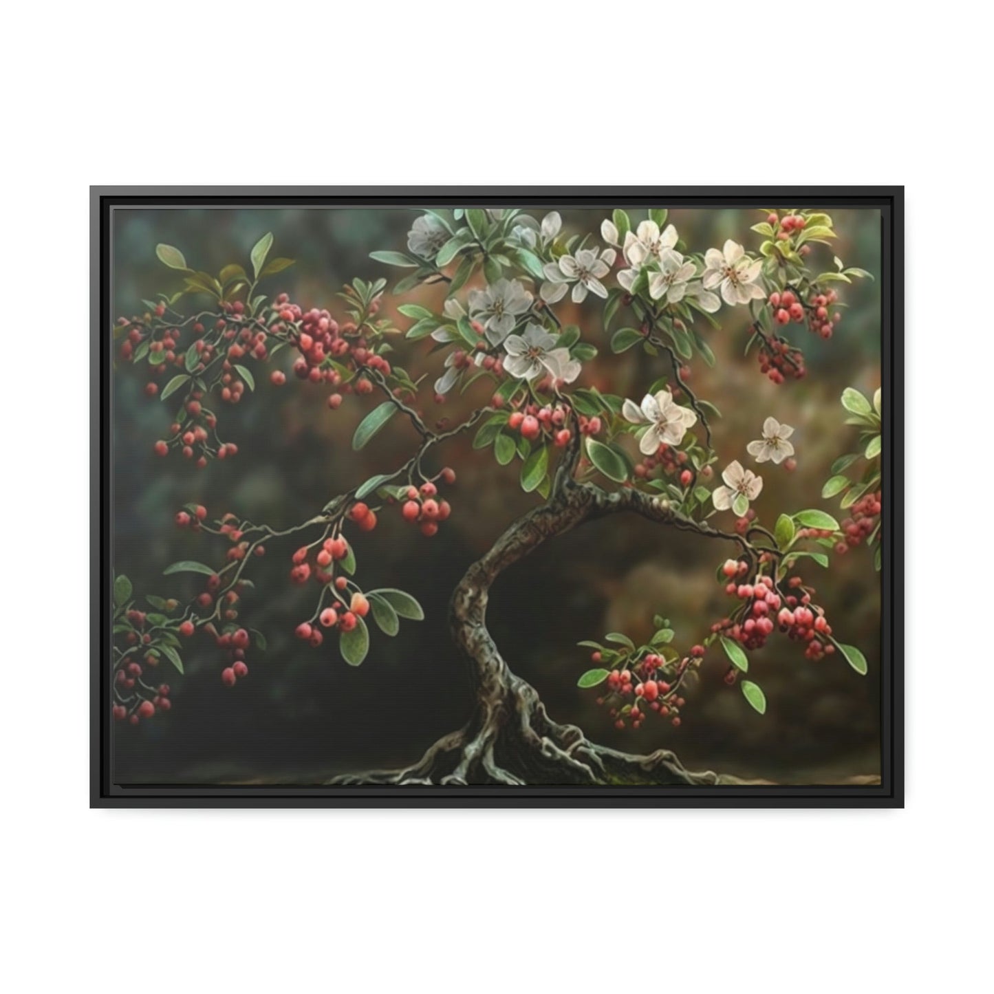 The Allure of Cherry Blossoms: A Springtime Fantasy on Canvas & Poster