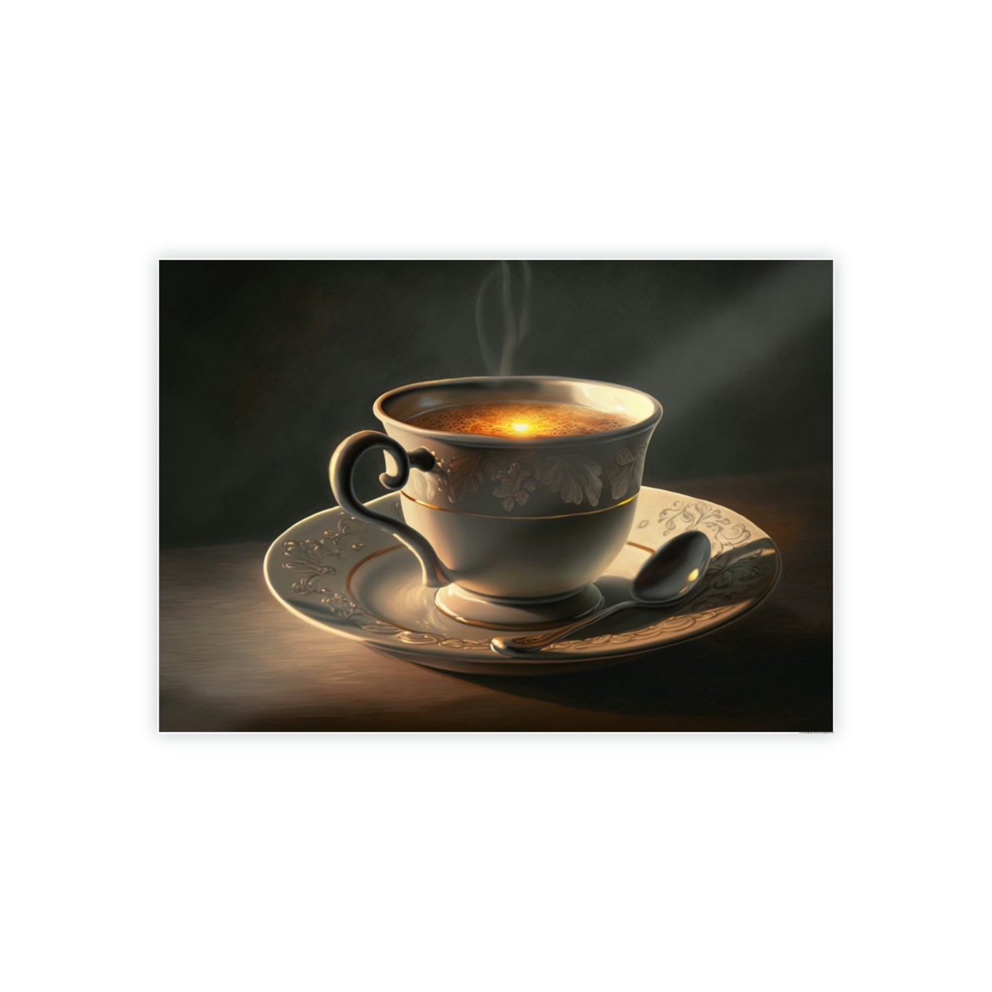 Coffee Delights: Artistic Depictions of Your Favorite Beverage on Canvas & Posters