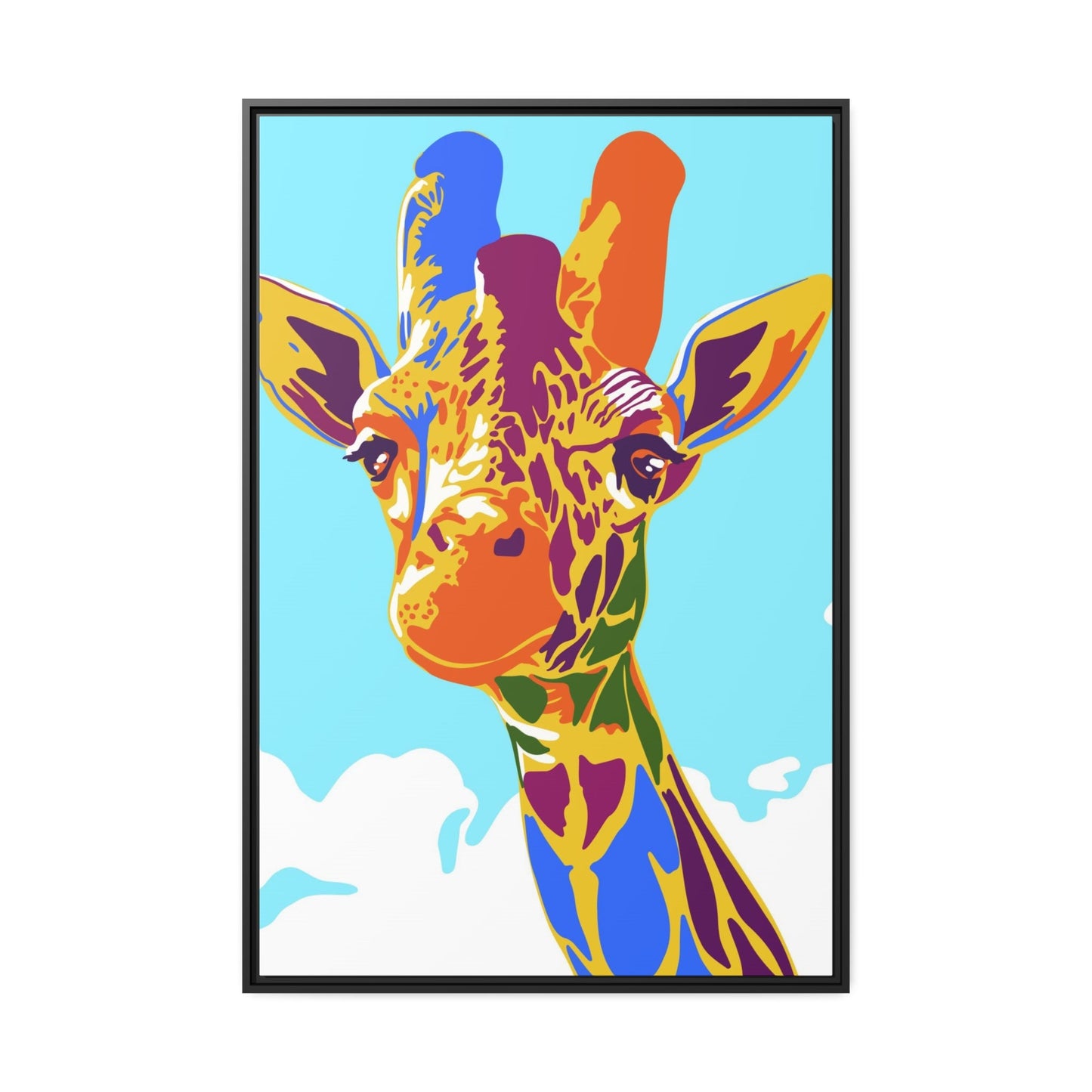 Gentle Giant: Canvas & Poster Art of a Giraffe in All its Glory