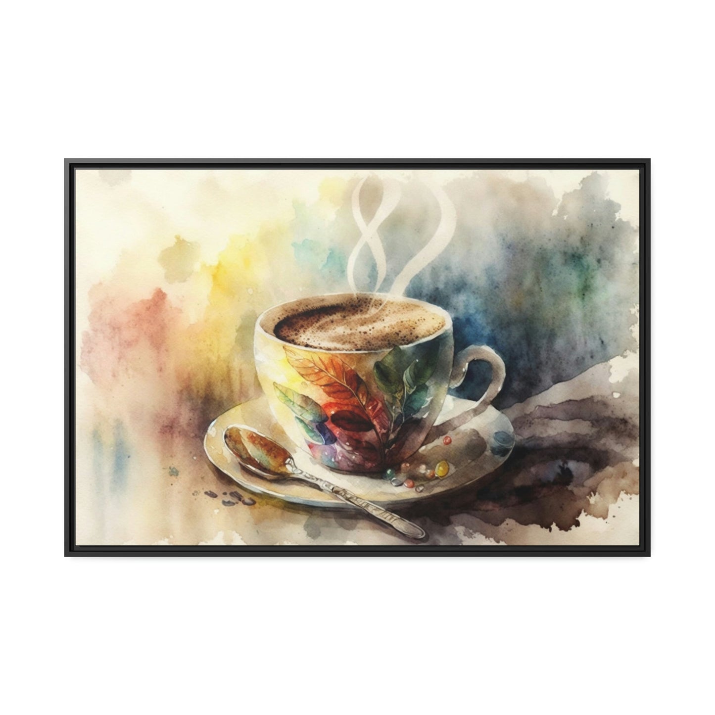 Coffee Bliss: Artistic Depictions of Your Beloved Beverage on Canvas & Posters