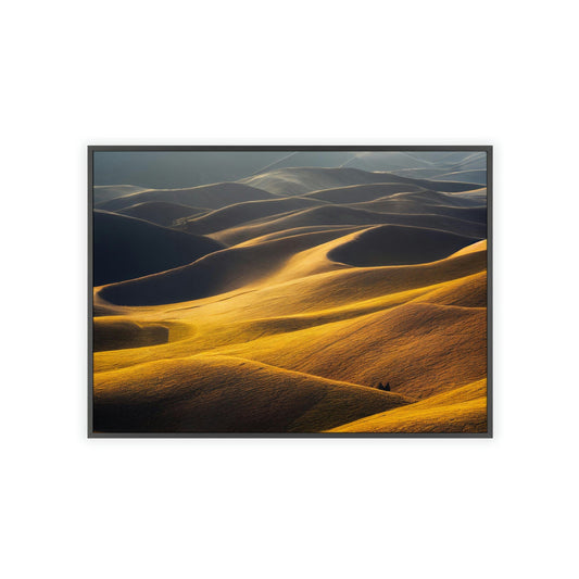 Art in the Dunes: Canvas& Poster Print Featuring the Mystical Desert for Your Wall