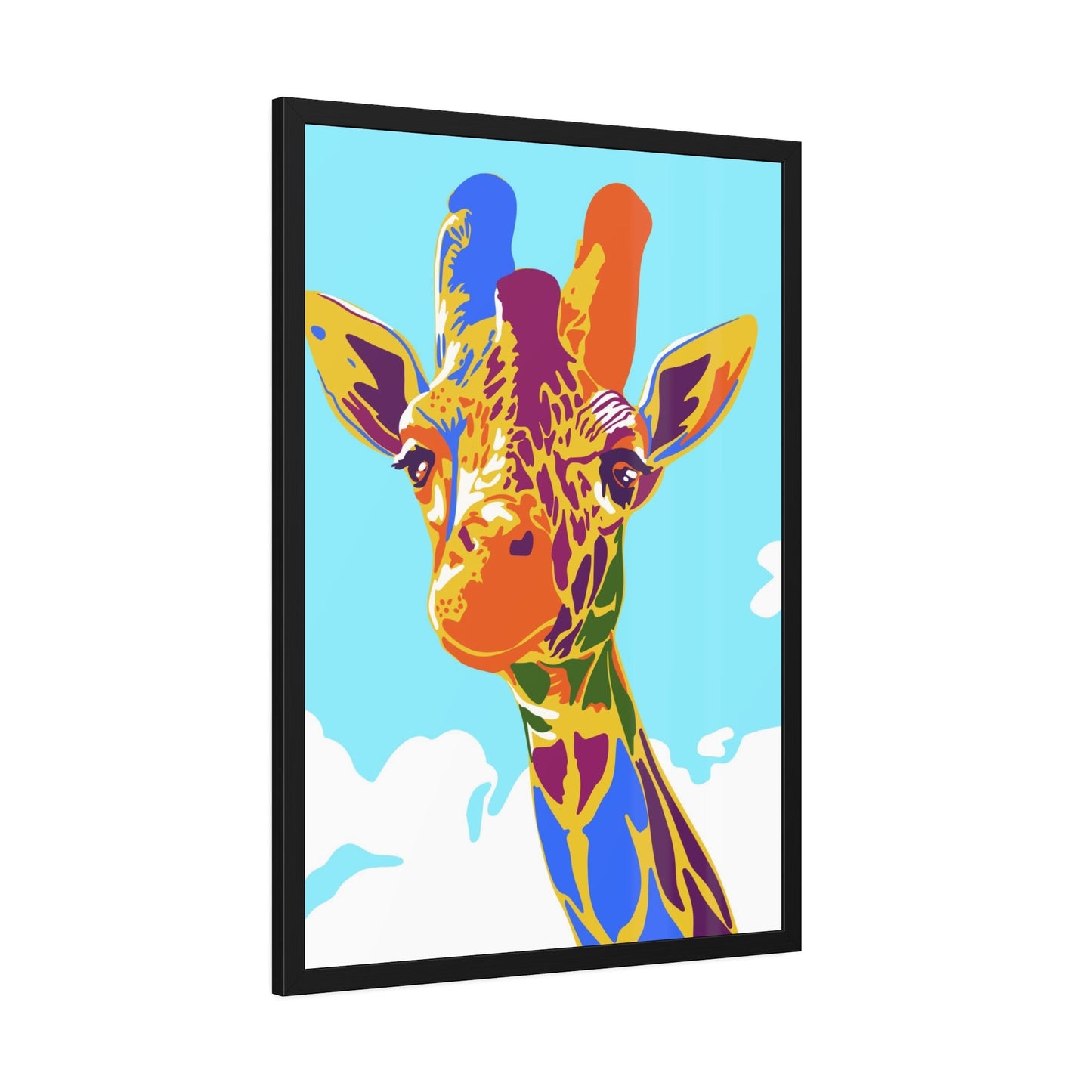 Gentle Giant: Canvas & Poster Art of a Giraffe in All its Glory