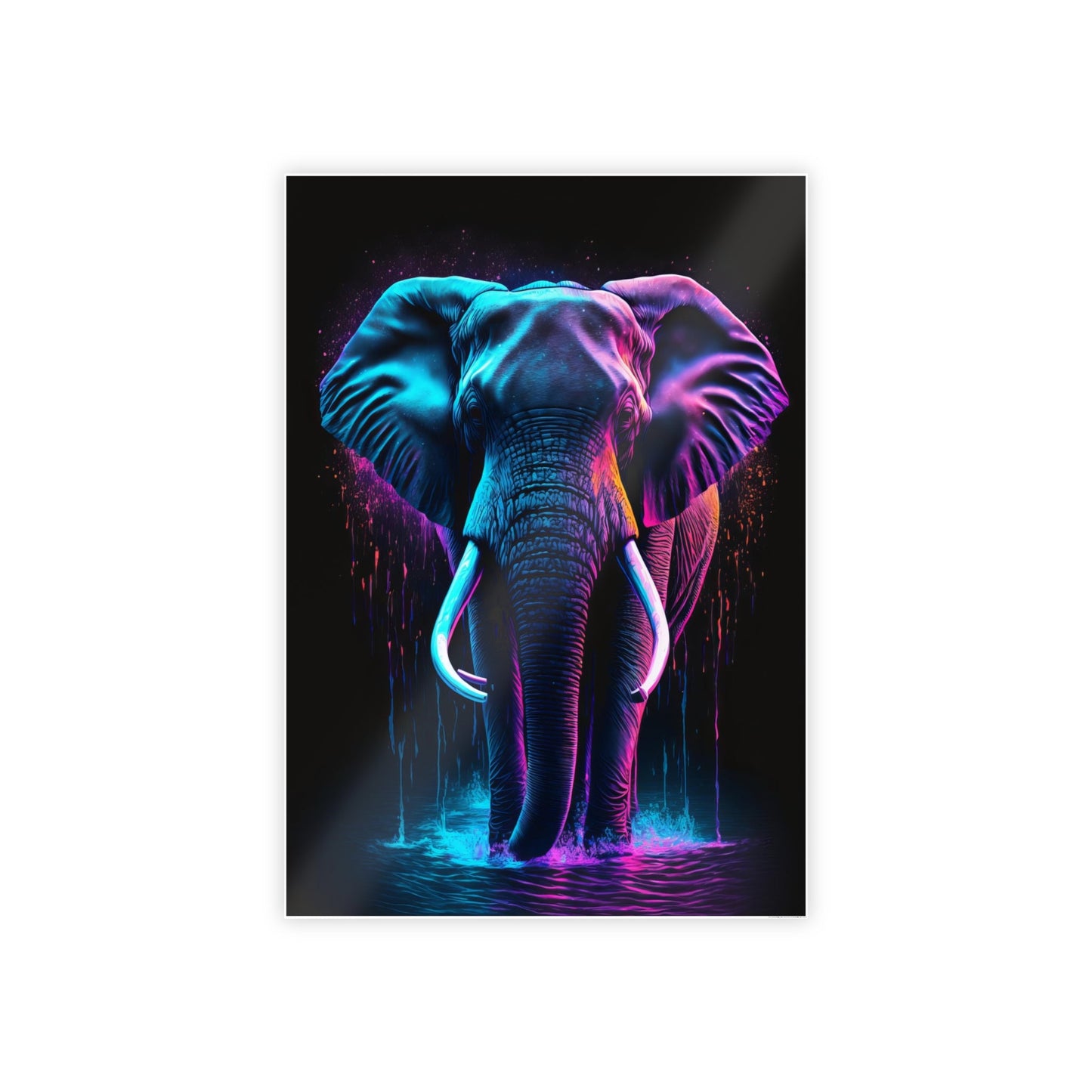 Elephant Elegance: Natural Canvas Wall Art for the Home