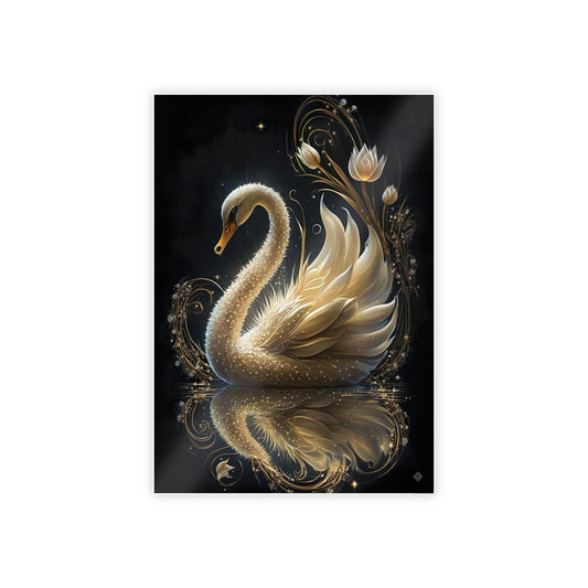 The Majesty of Nature: Wall Art Celebrating the Beauty of Swan and Their Natural Environment