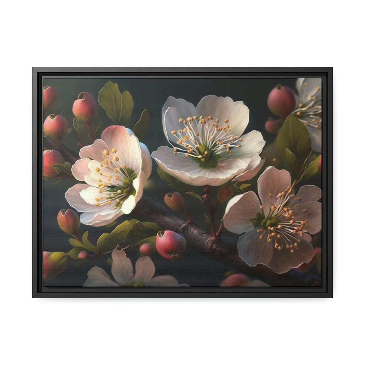 Cherry Blossom Dreams: Natural Canvas & Poster Wall Art