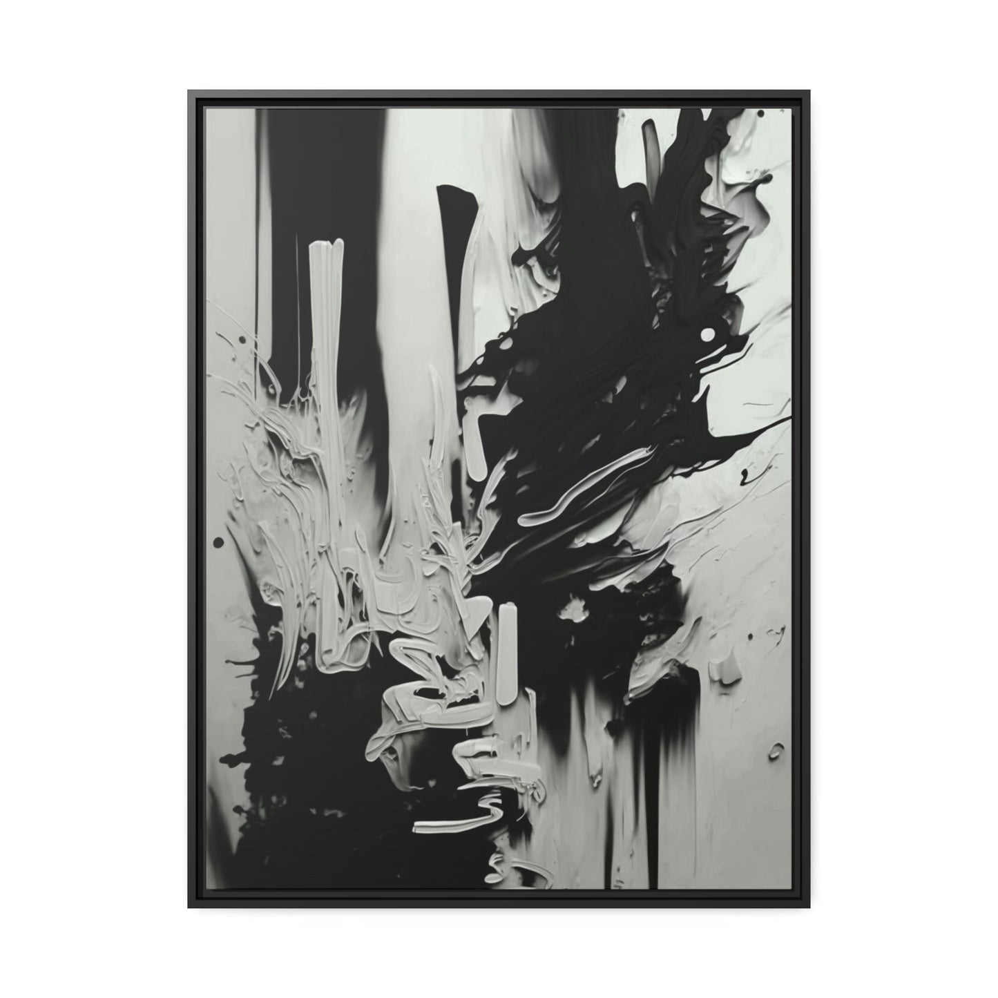The Shadow's Dance: A Natural Canvas & Poster Painting of Abstract Shapes and Shadows