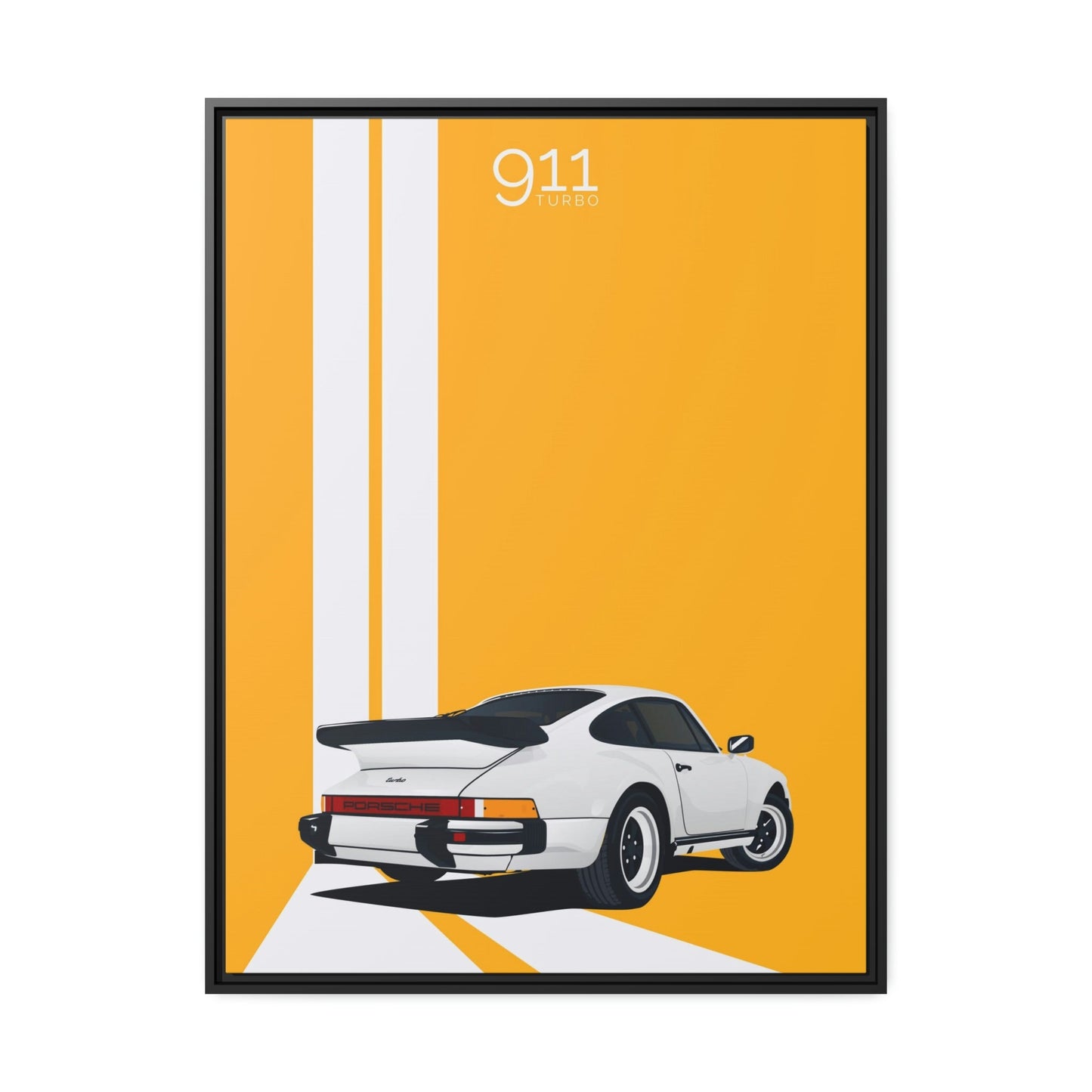 Racing with Style: A Canvas & Poster Print of Porsche's Sleek Lines in Action