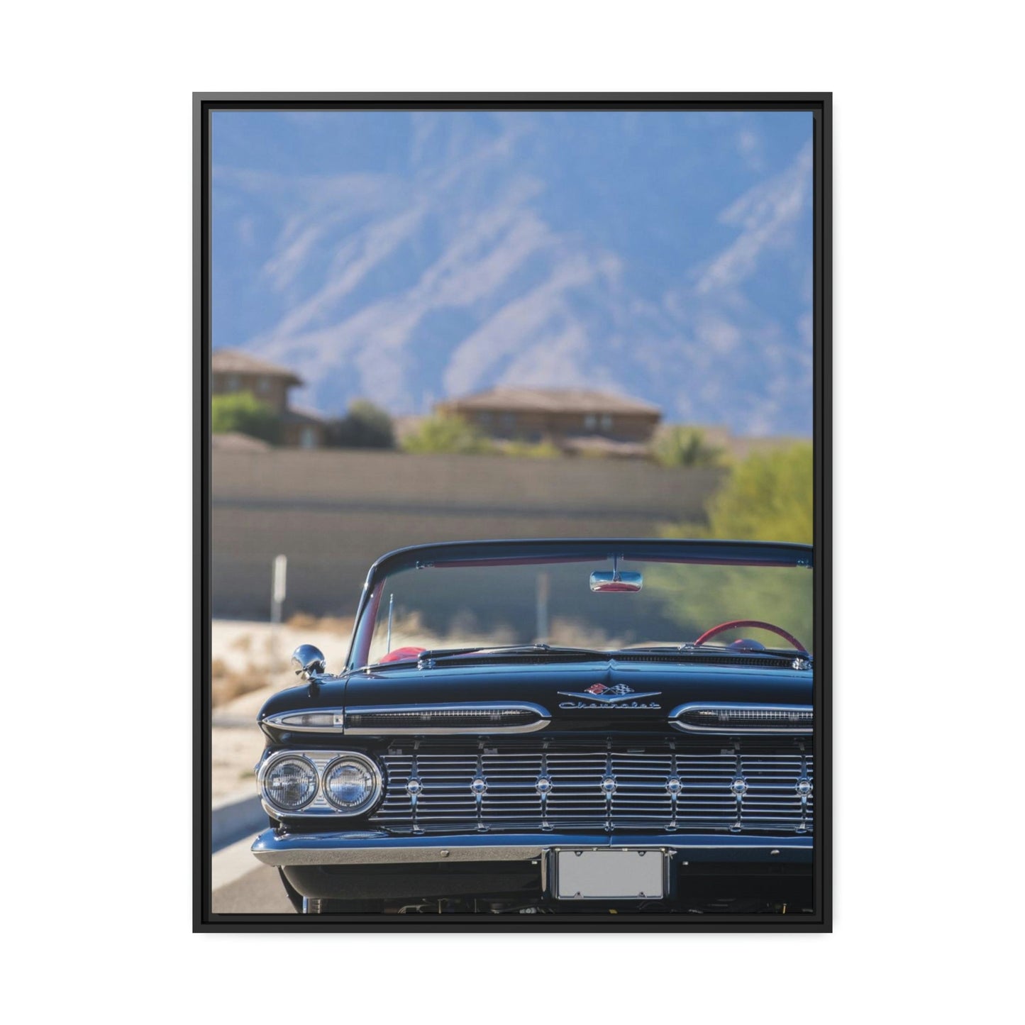 Vintage Chevrolet: Print on Canvas for Retro Decor