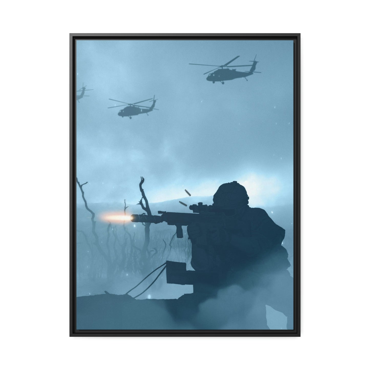 Modern Combat: Call of Duty Art on Framed Canvas and Wall Art Prints