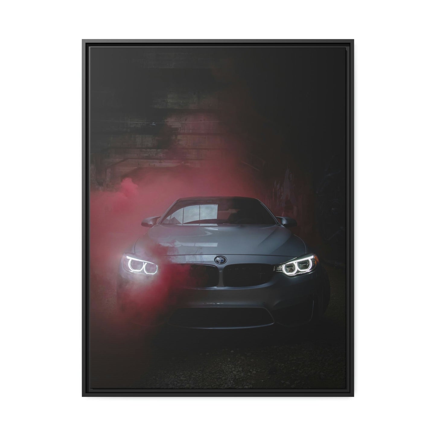 BMW's Automotive Mastery: Premium Print on Framed Poster & Canvas