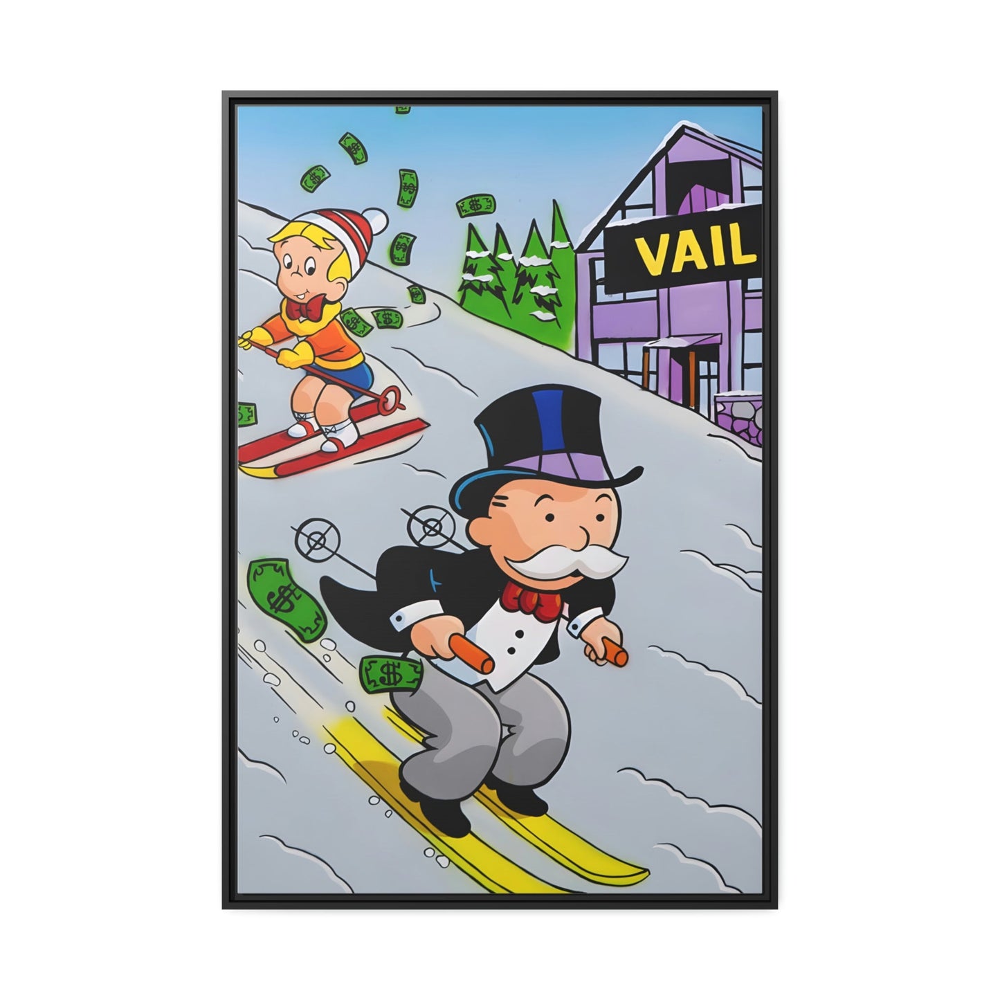 Alec's World: Creative Framed Posters and Canvas Featuring Alec Monopoly's