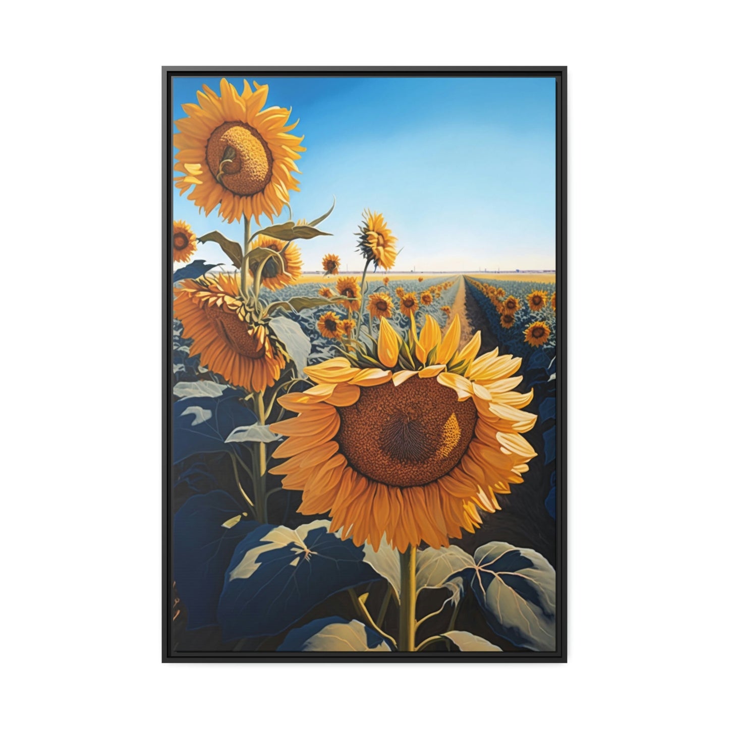 Petals of Gold: A Rich and Luxurious Display of Sunflowers' Exquisite Charm