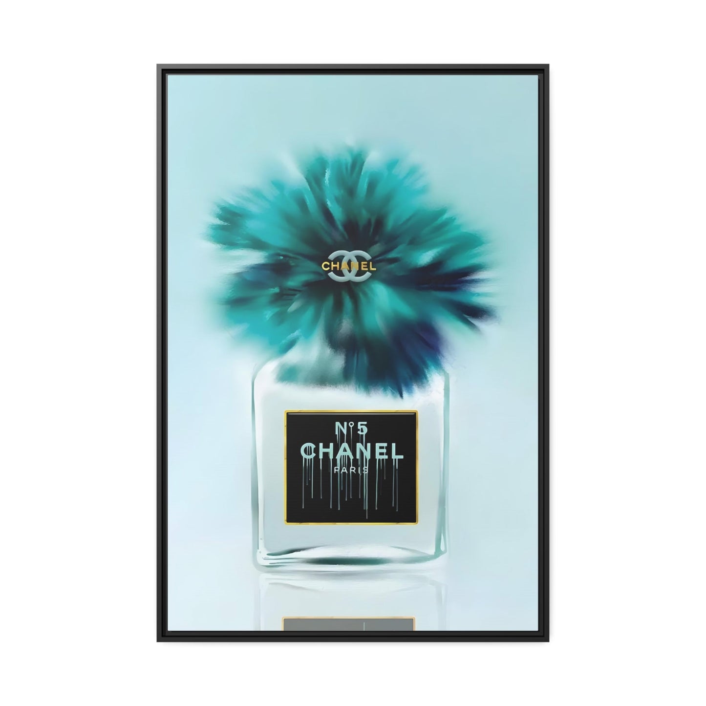 The Beauty of Chanel: Captivating Wall Art on Natural Canvas & Poster