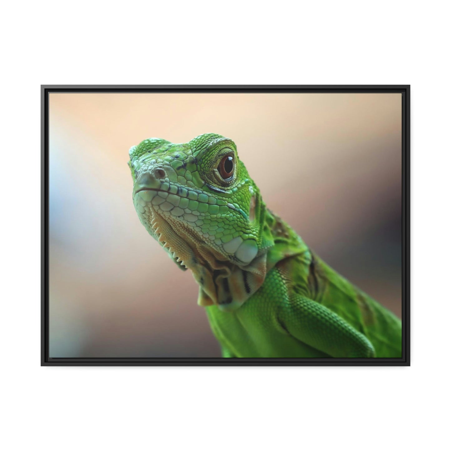 Scaly Beauty: Captivating Lizard Art on Natural Canvas