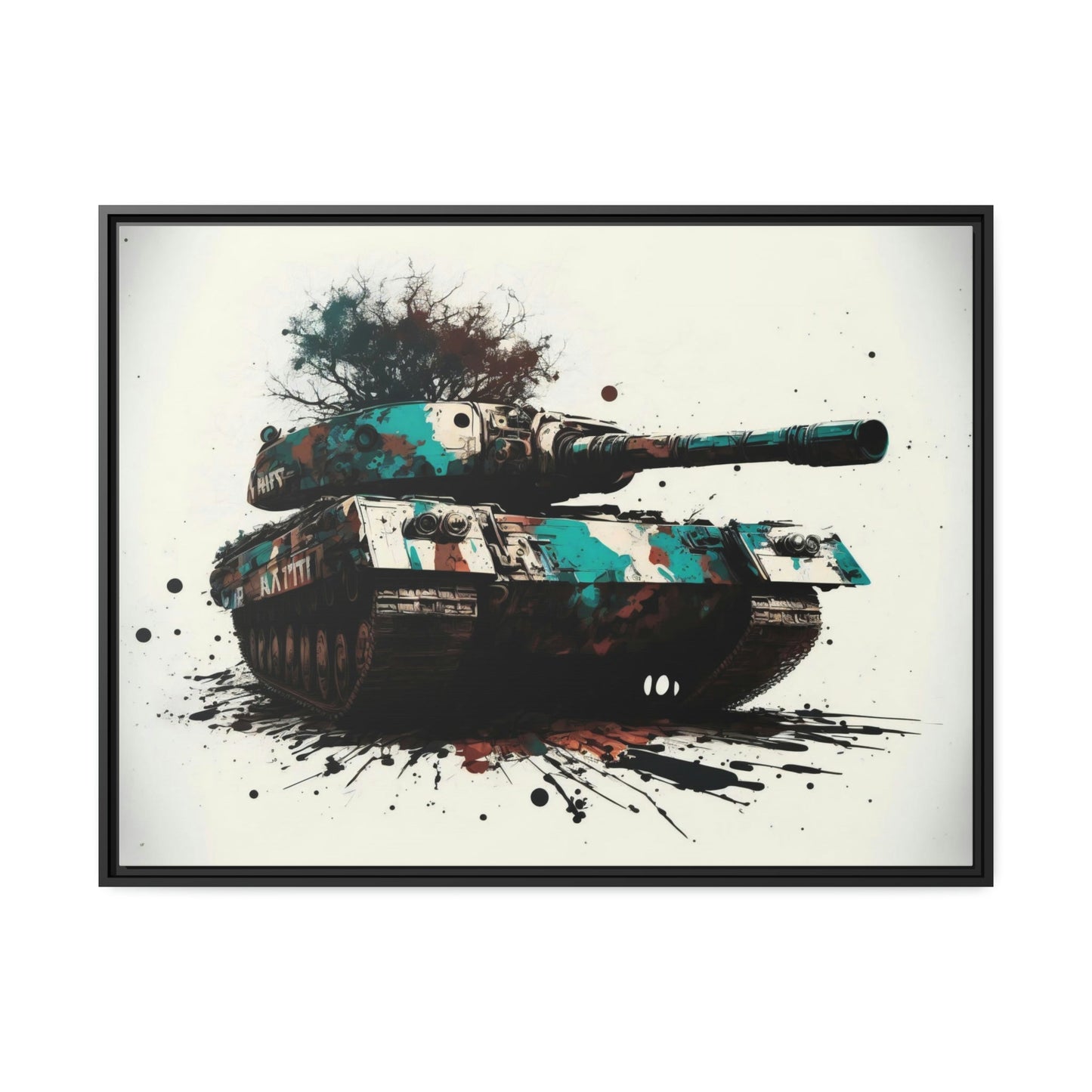 Valor Unleashed: Captivating World of Tanks Print on Canvas & Poster