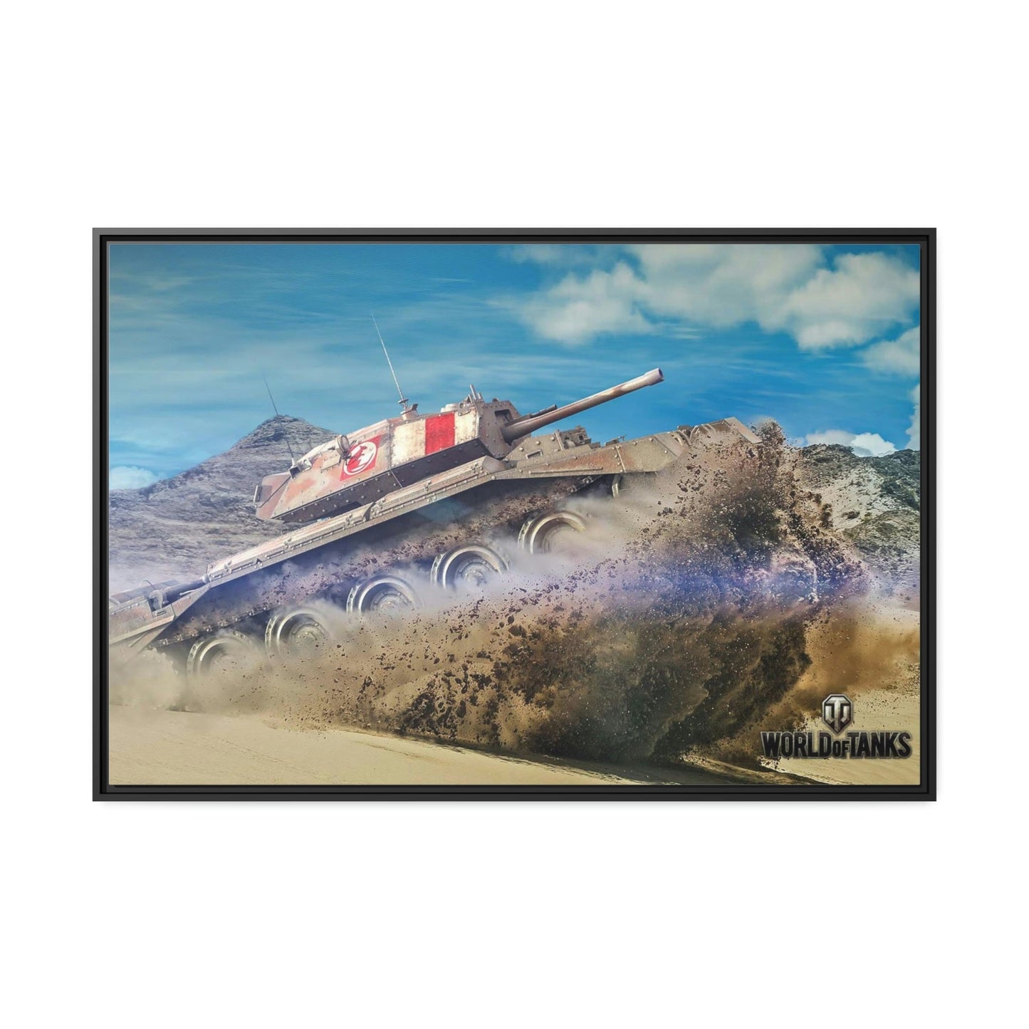 Metal Warriors: Captivating World of Tanks Canvas & Poster Wall Art