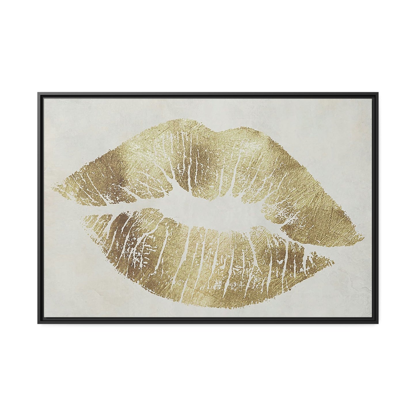 The Beauty of Gold: Striking Wall Art on Natural Canvas
