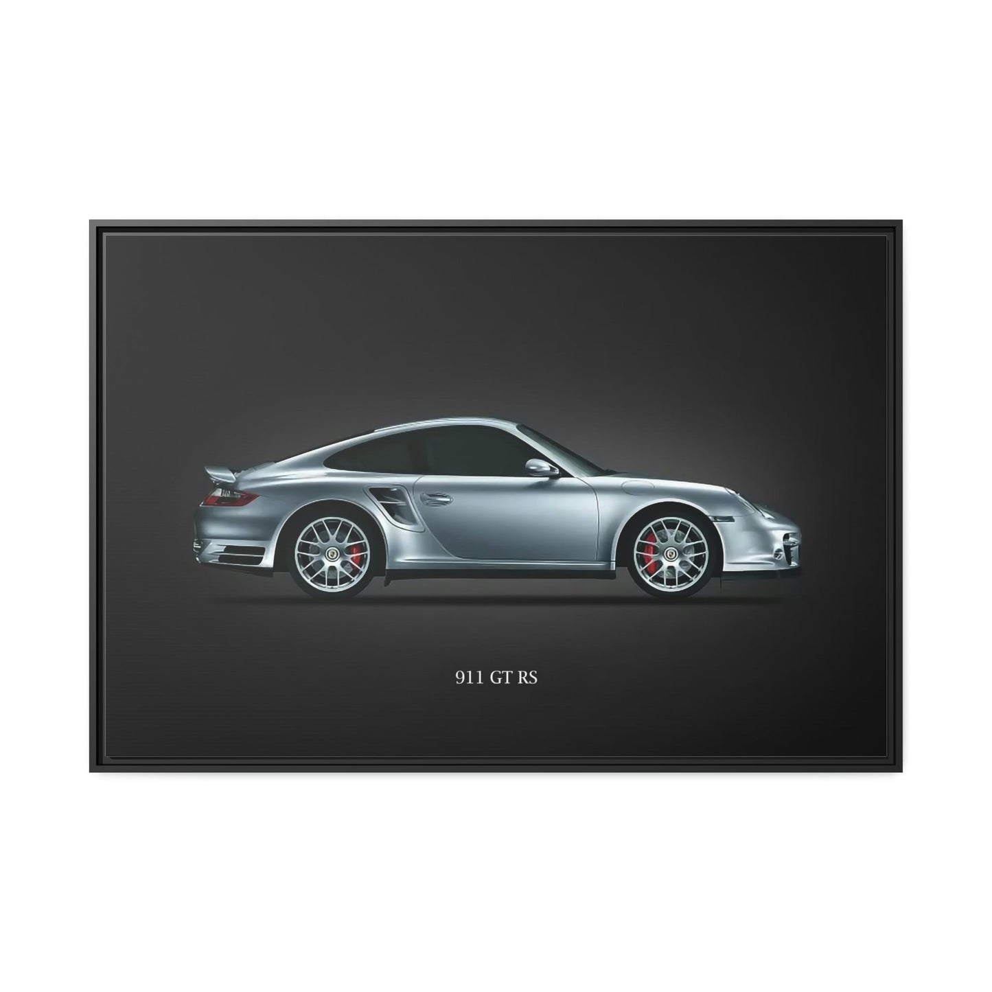 Automotive Art: Porsche Print on High-Quality Canvas for Your Collection