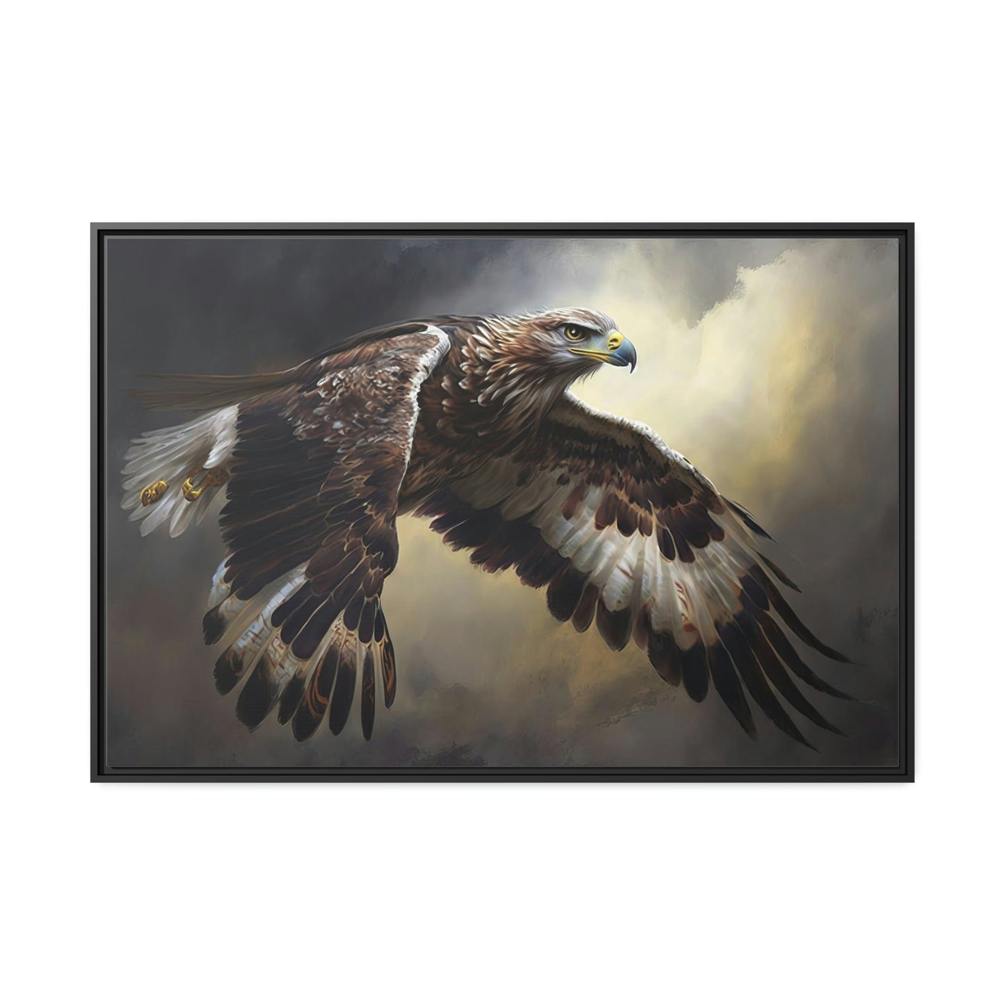 Ethereal Majesty: Poster & Canvas Immersing in the World of Eagles