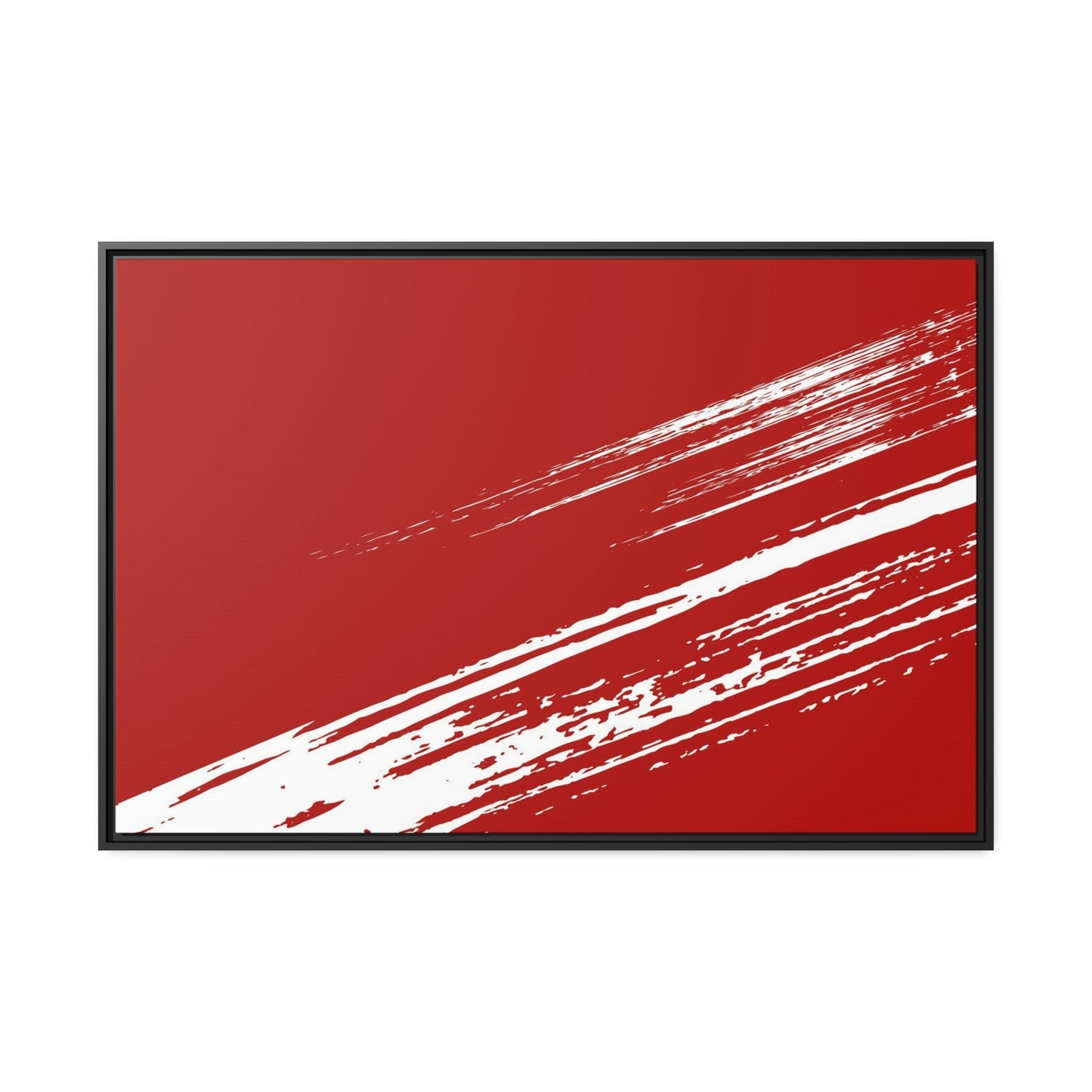 Redefining Beauty: Red Abstract Art on Framed Canvas and Posters