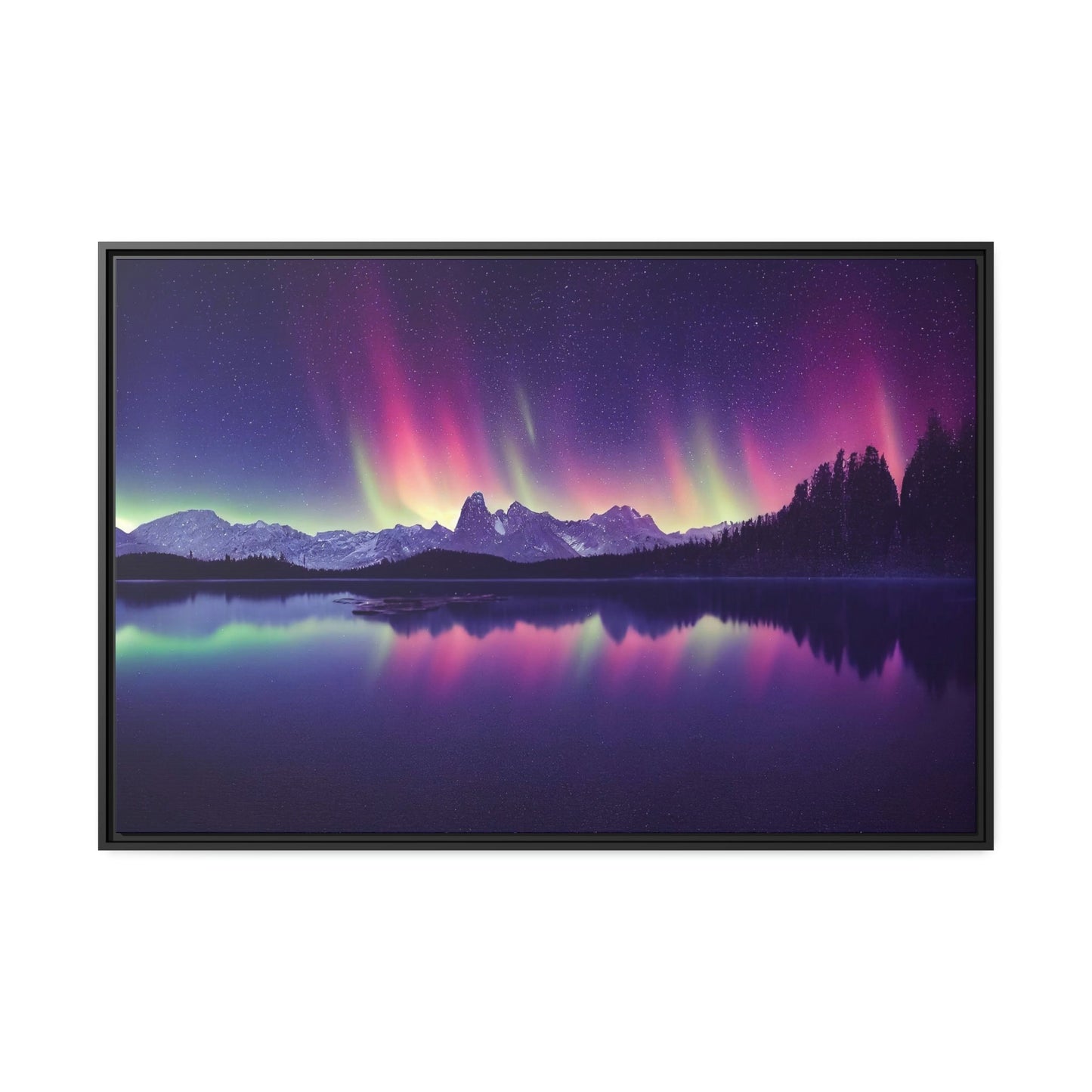 Aurora Borealis Serenade: A Harmonious Display of Light and Color