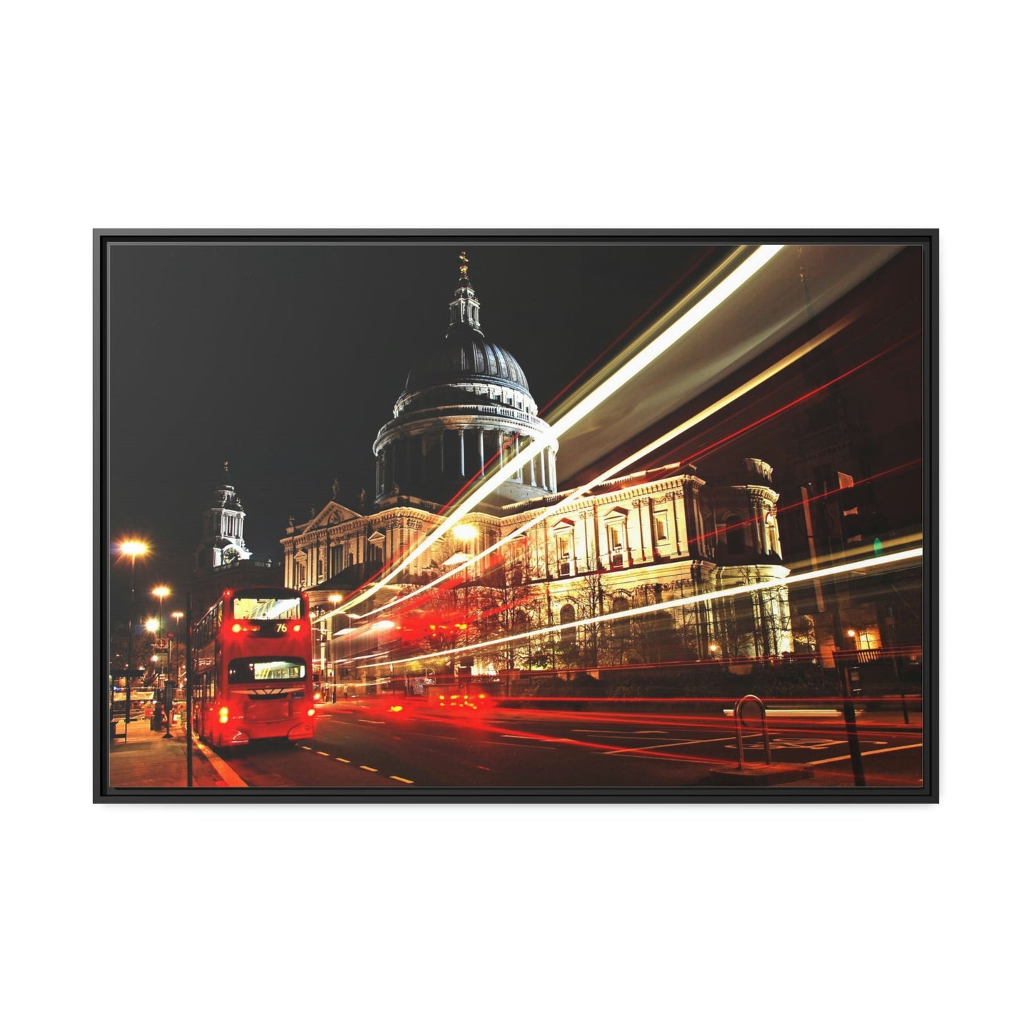 The Essence of Travel: Canvas Print capturing the Spirit of Buses