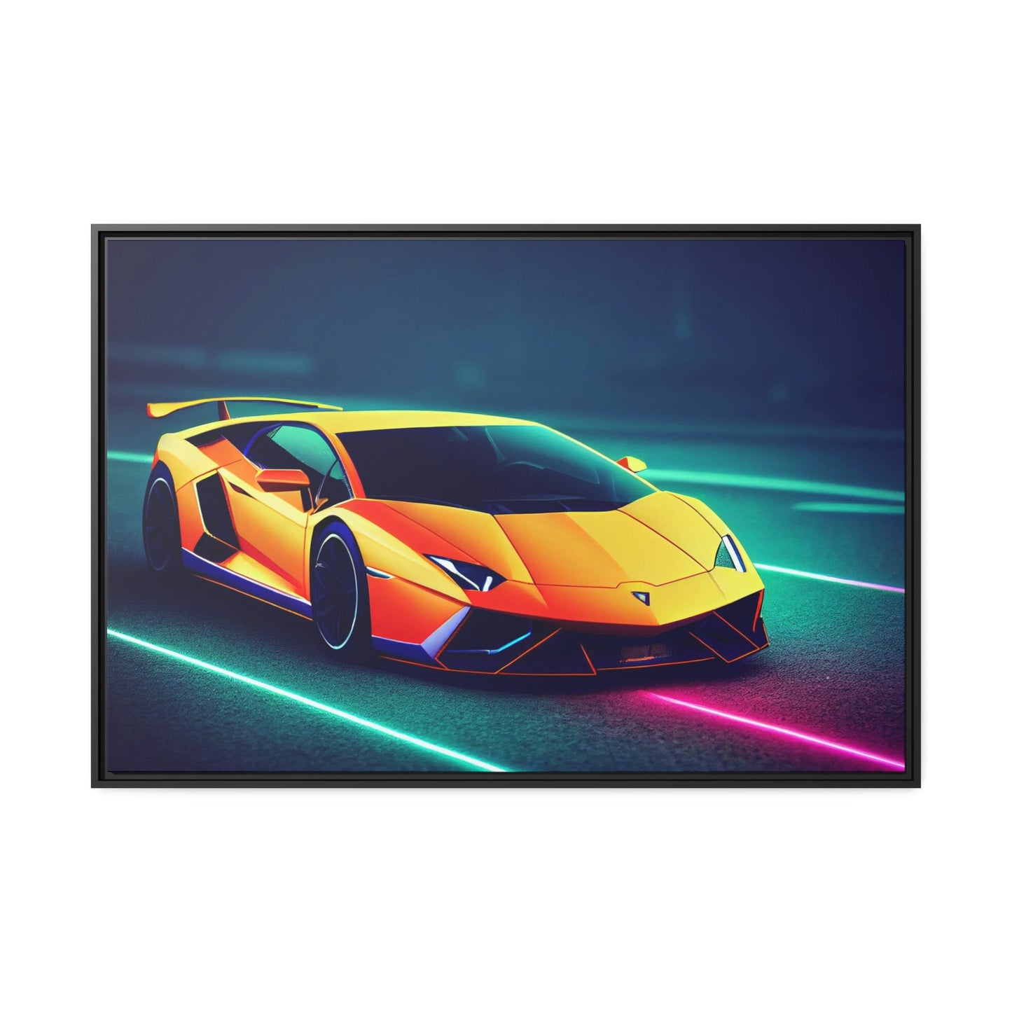 The Thrill of Speed: Lamborghini Canvas & Poster Print and Wall Art