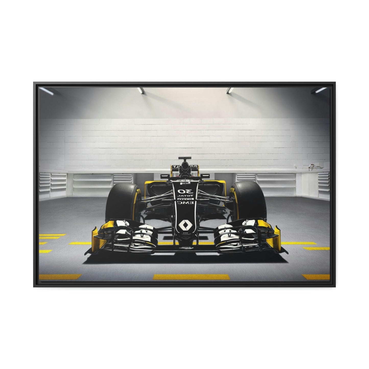 The Power of Speed: Striking F1 Art Print on Canvas & Poster