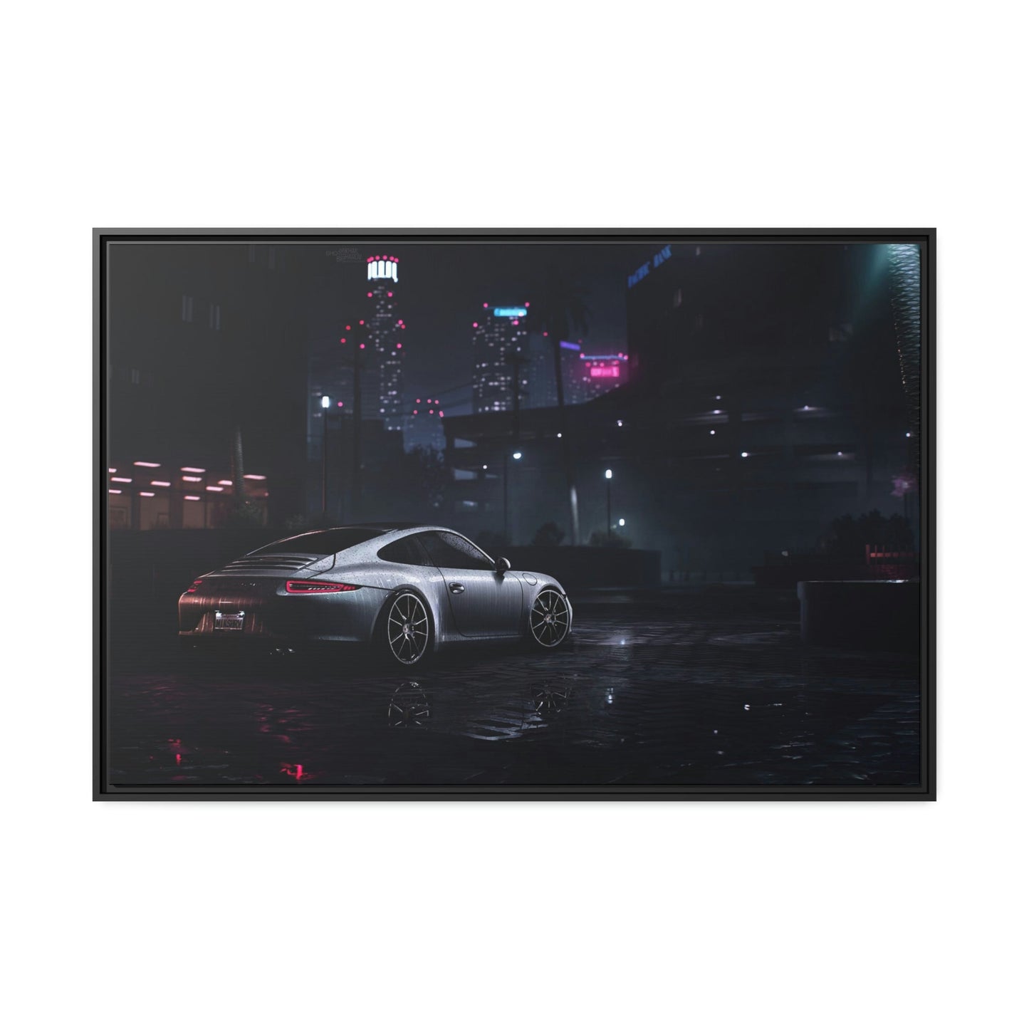 Porsche Artistry on Canvas: Natural Canvas Art for Auto Lovers