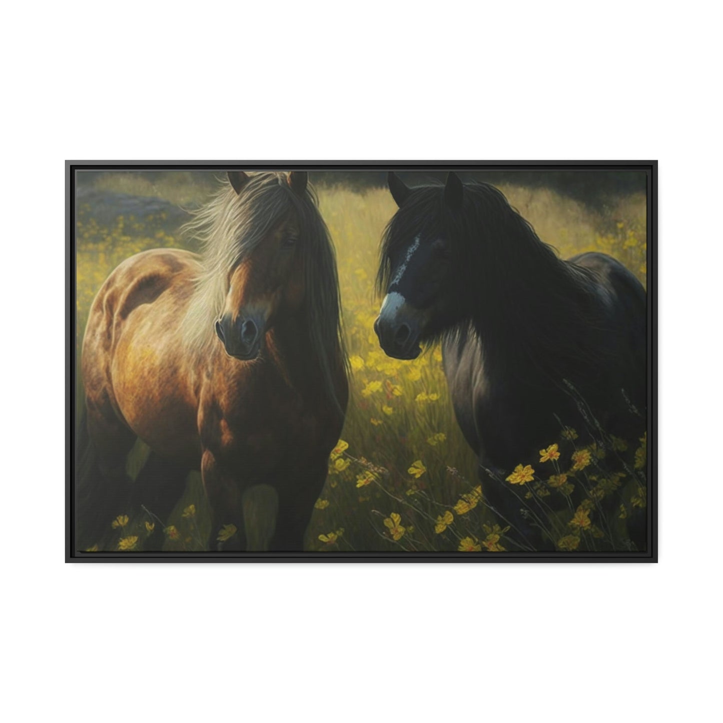 Wild Horses: A Canvas Rustic Adventure