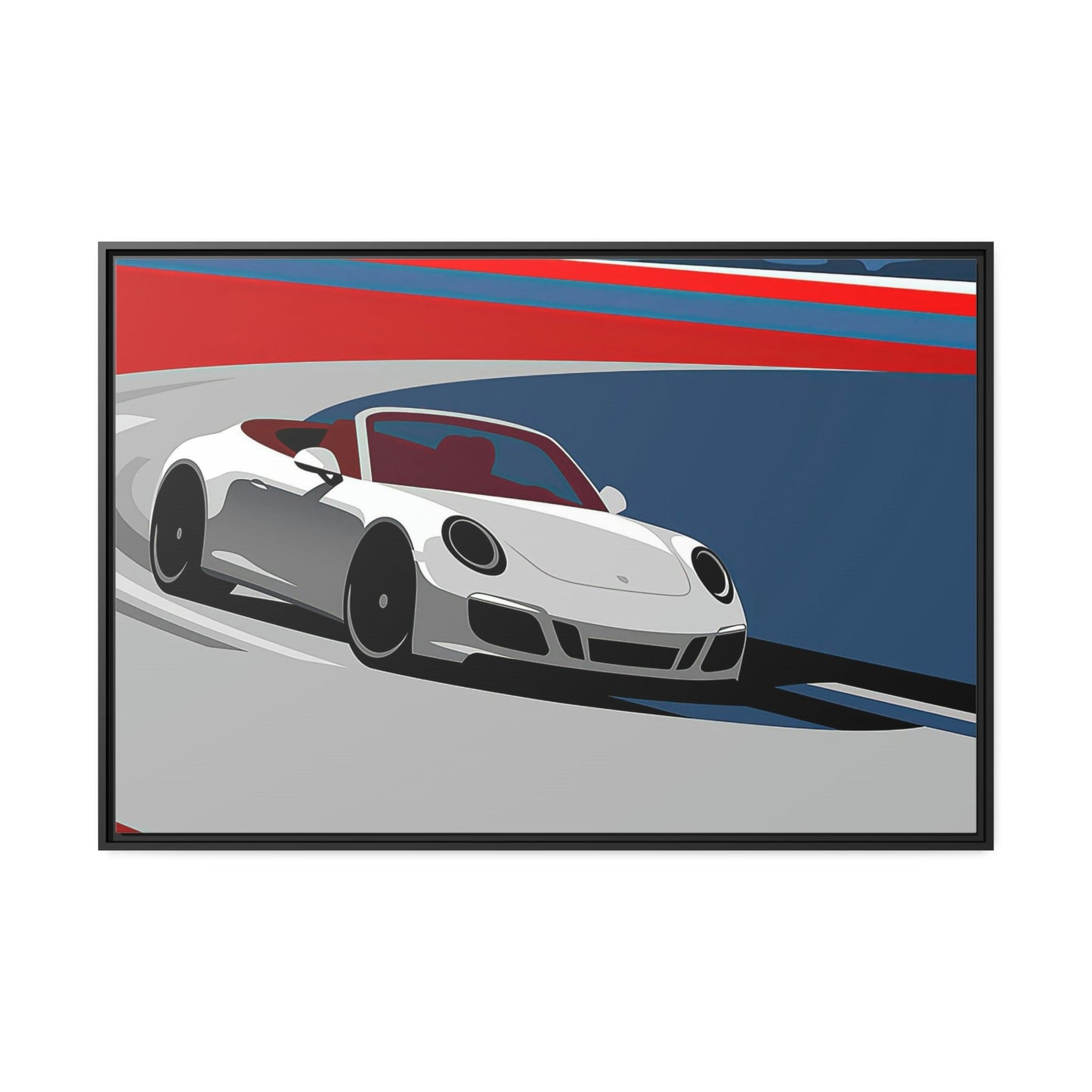 Speed and Style: Stunning  Canvas & Poster Wall Art of Porsche