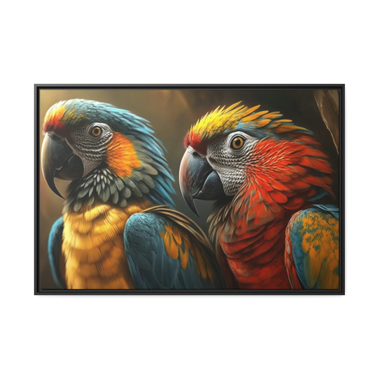 Parrot Serenade: A Canvas of Music and Nature's Harmony