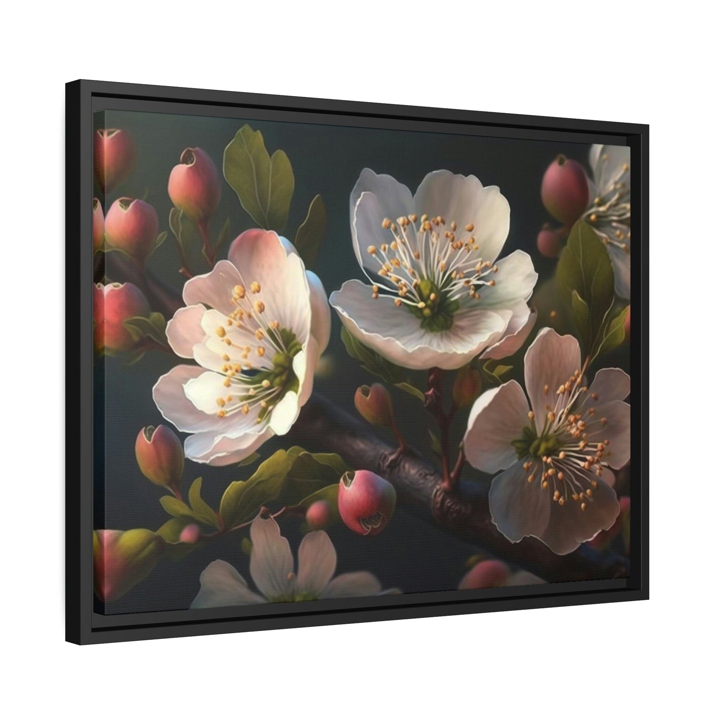 Cherry Blossom Dreams: Natural Canvas & Poster Wall Art