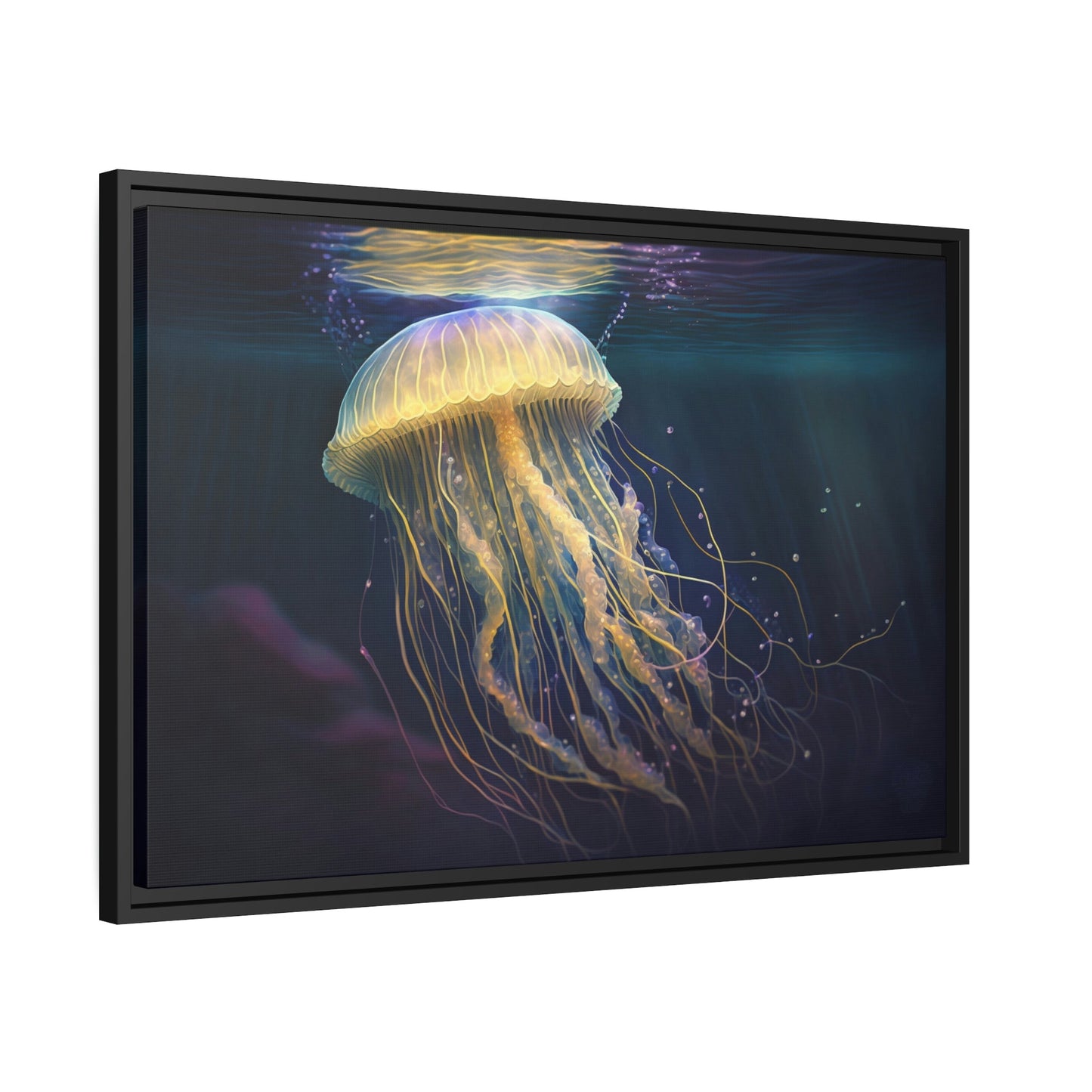 Jellyfish Wonder: Captivating Canvas Wall Art Prints for Ocean Lovers