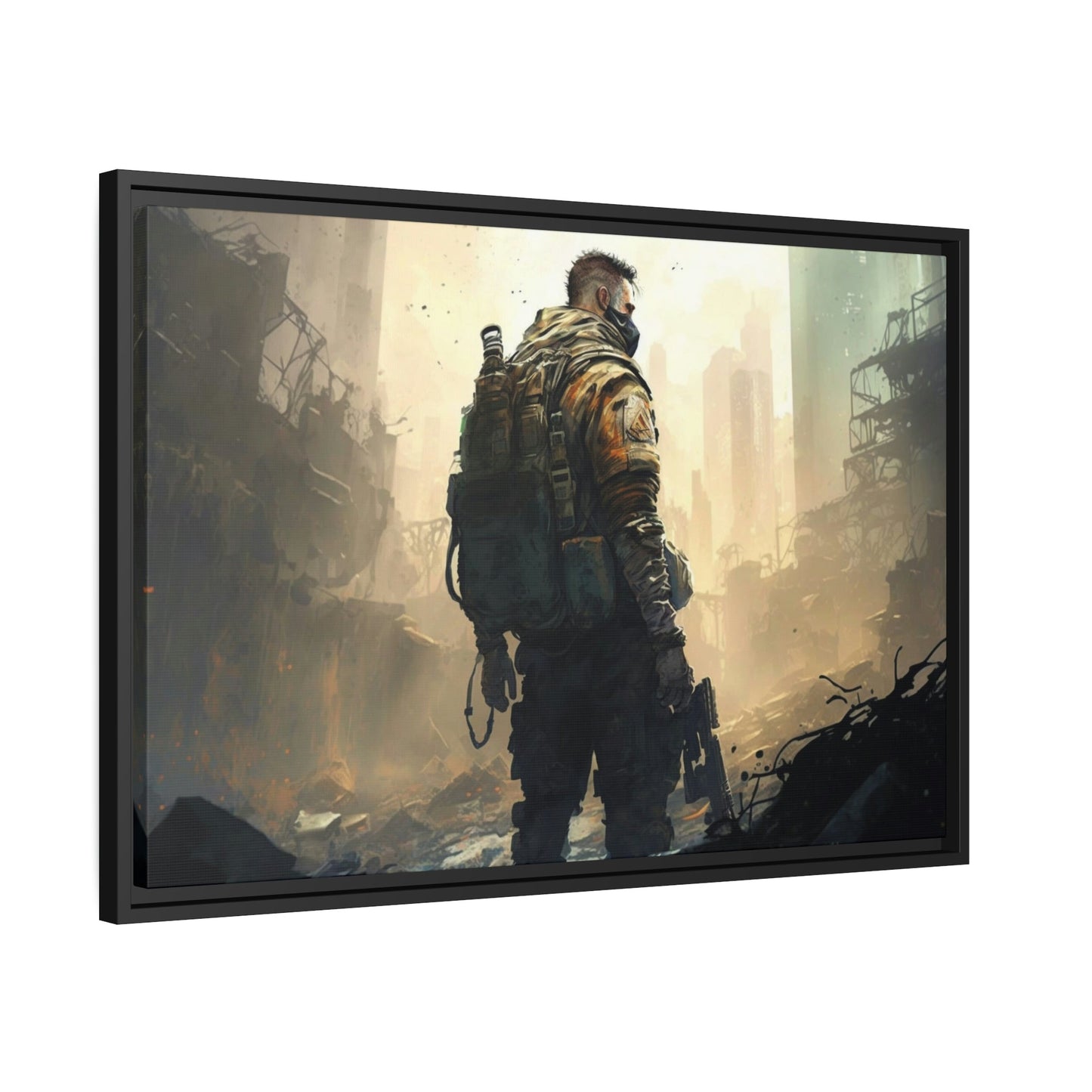 Warzone Heroes: Natural Canvas and Print on Canvas Call of Duty Art