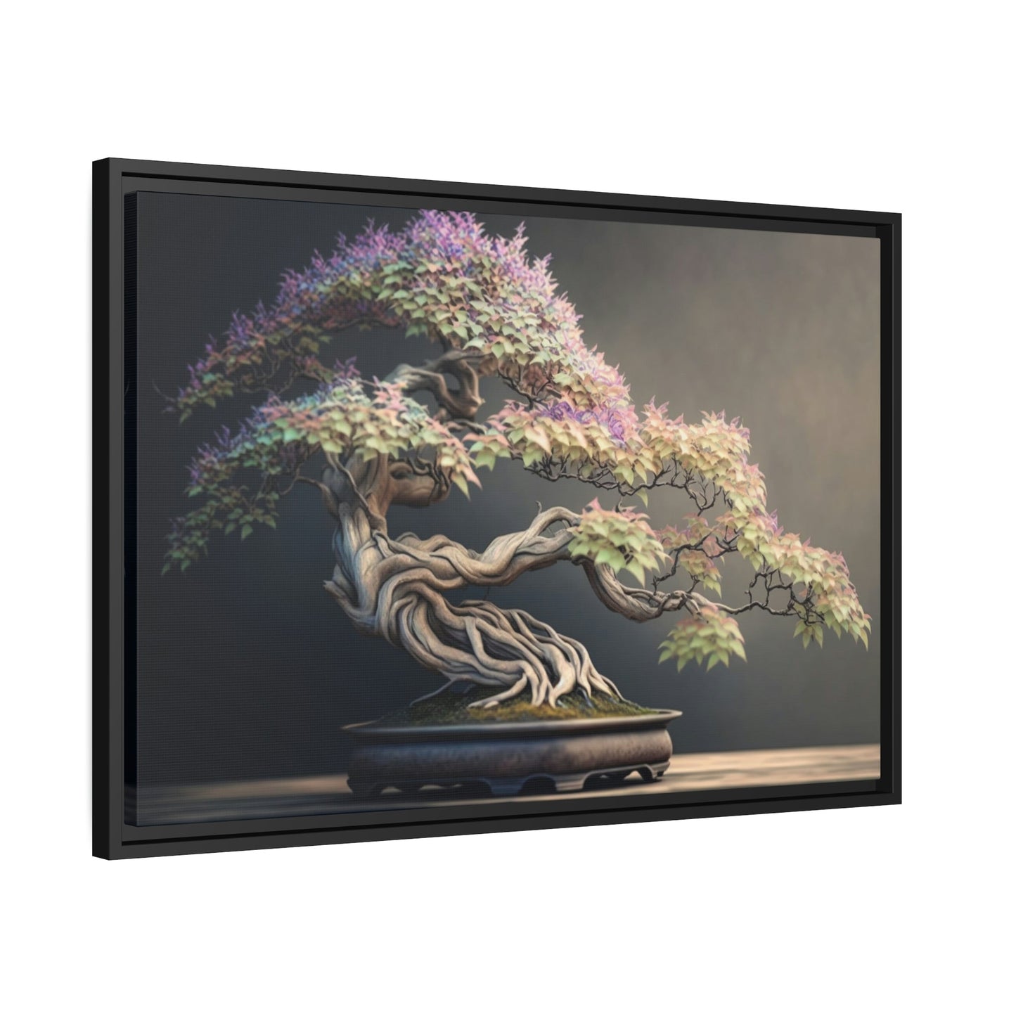 Bonsai Elegance: Wall Art and Print on Canvas with Sophisticated Bonsai Tree Art