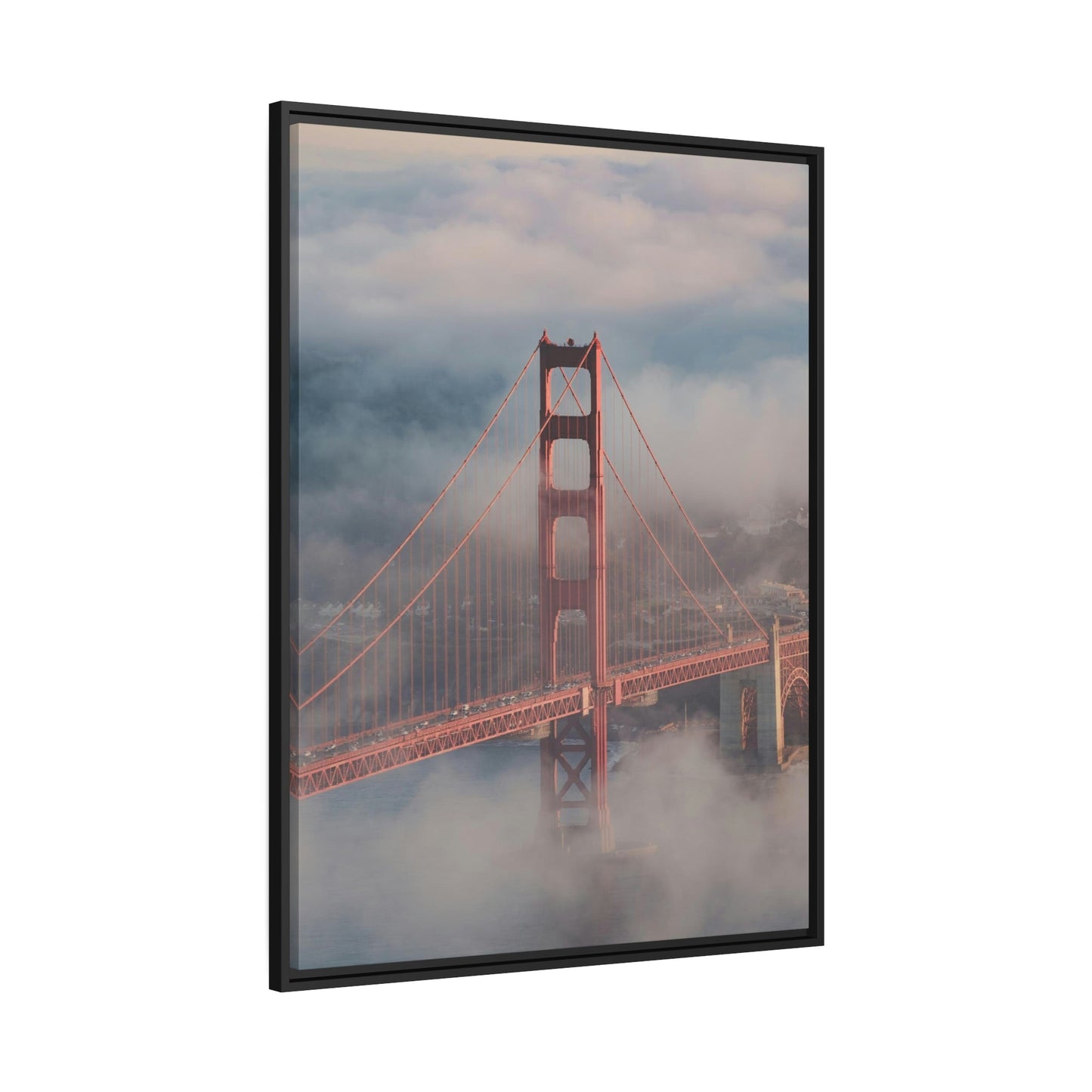 Majestic Bridge in the City: Impressive Wall Art for Your Home or Office