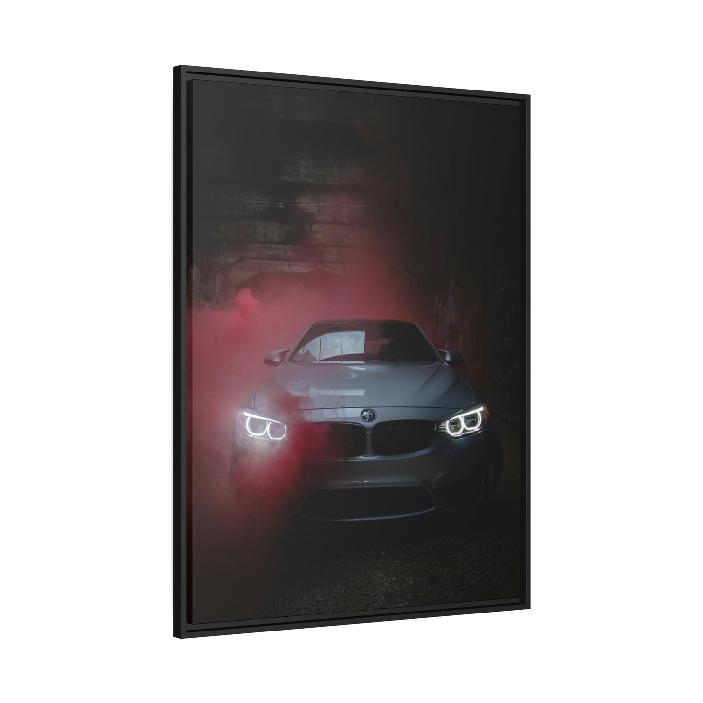 BMW's Automotive Mastery: Premium Print on Framed Poster & Canvas