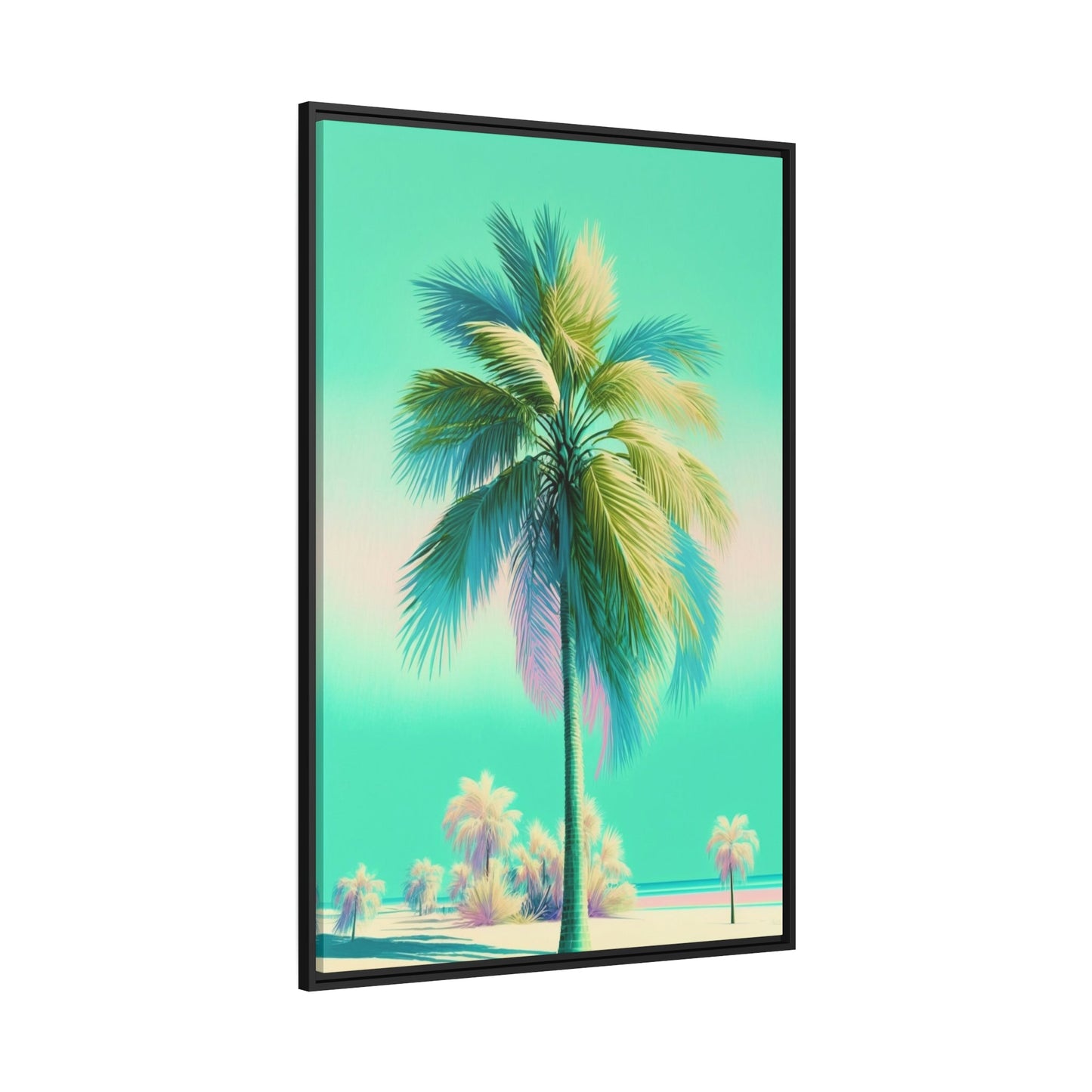 Palm Trees Art: Capture the Tranquil Beauty of Nature on Canvas