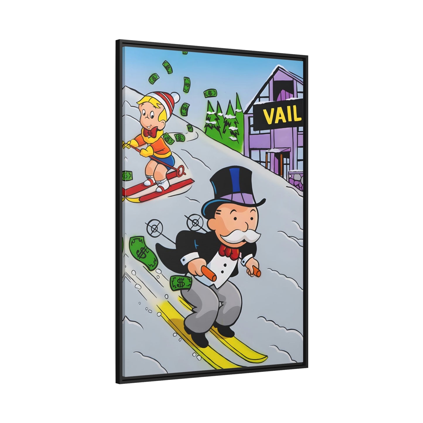 Alec's World: Creative Framed Posters and Canvas Featuring Alec Monopoly's