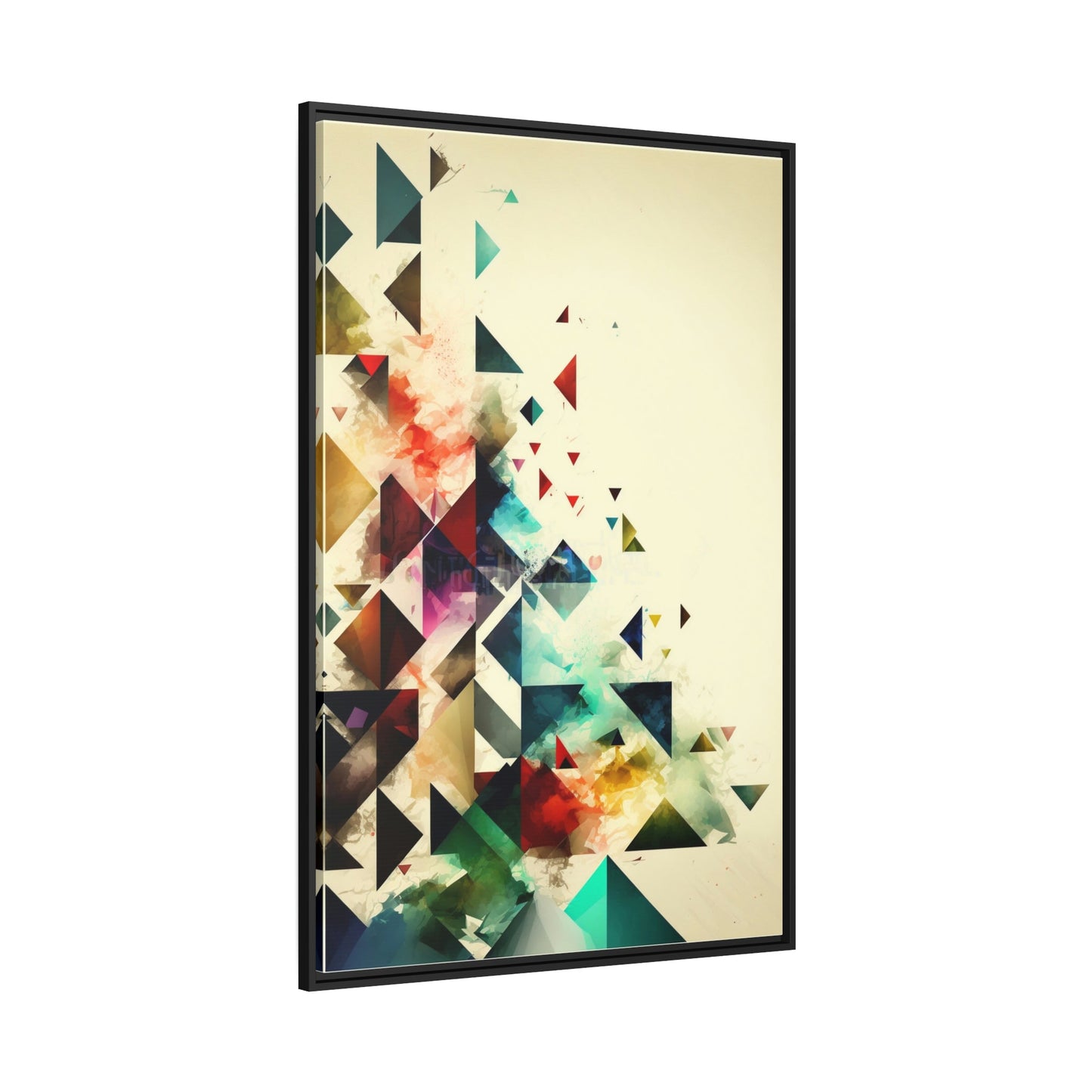 Illusions of Reality: Canvas & Poster Print of Geometric Abstraction