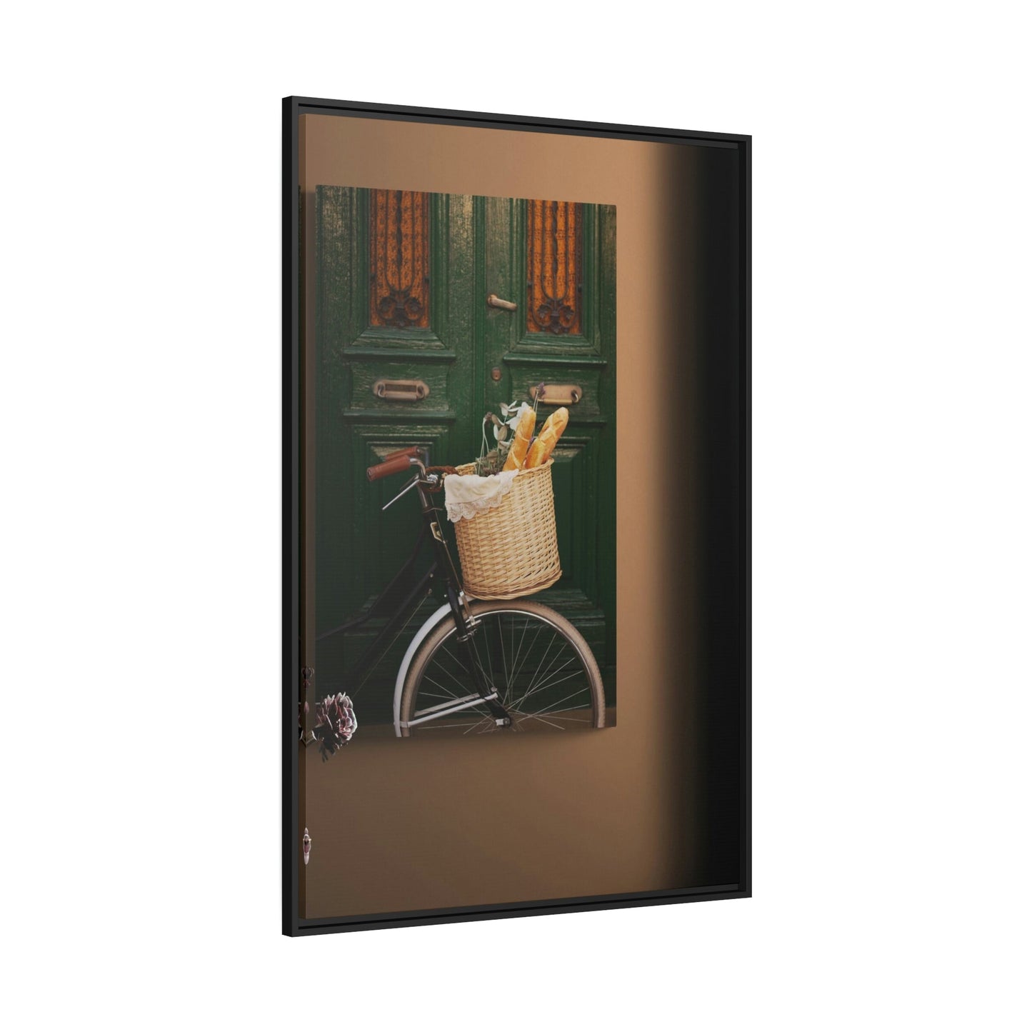 Bonjour Paris: Natural Canvas & Poster Print of French Charm