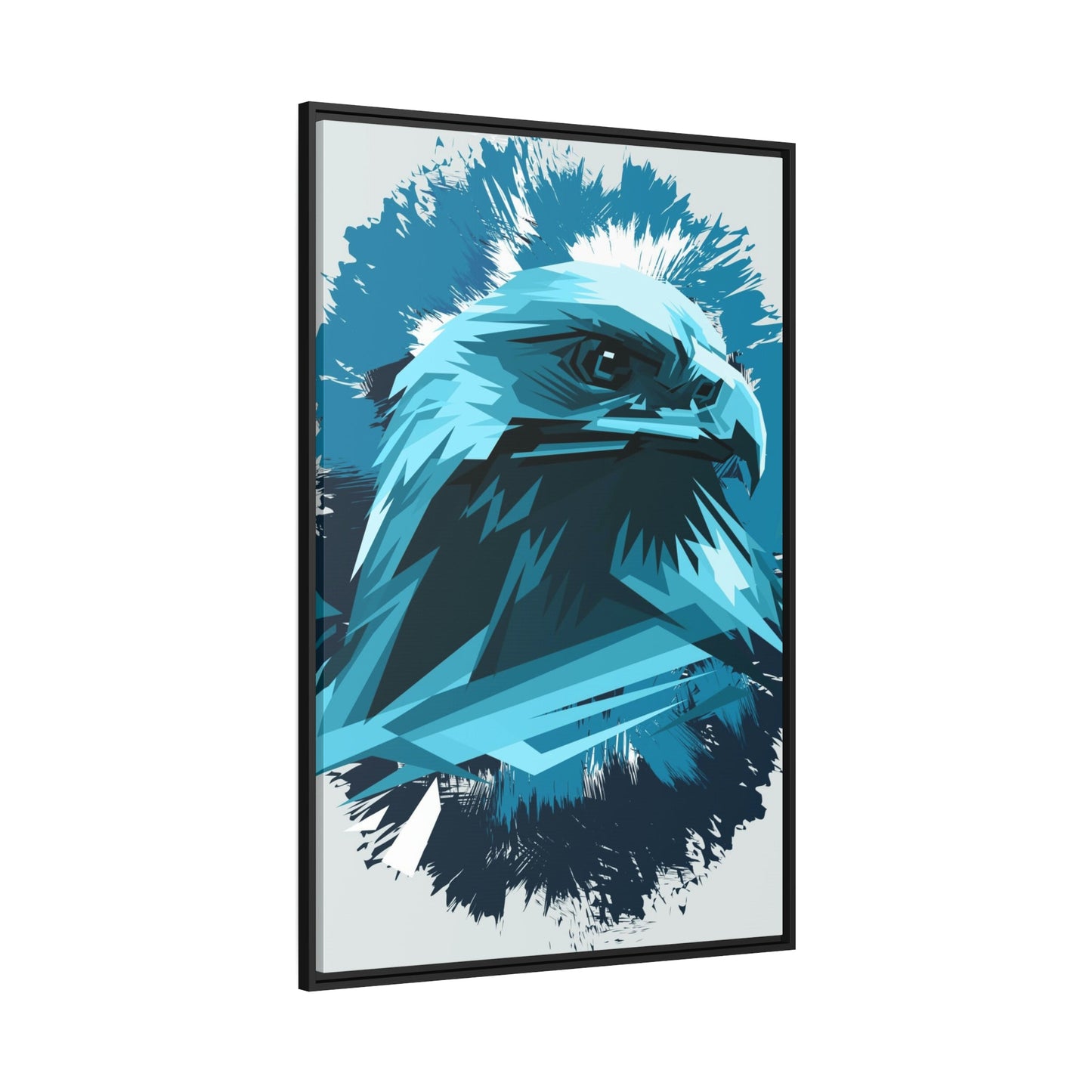 Eagle's Resplendence: Canvas Wall Art, Immersing in their Radiant Glory