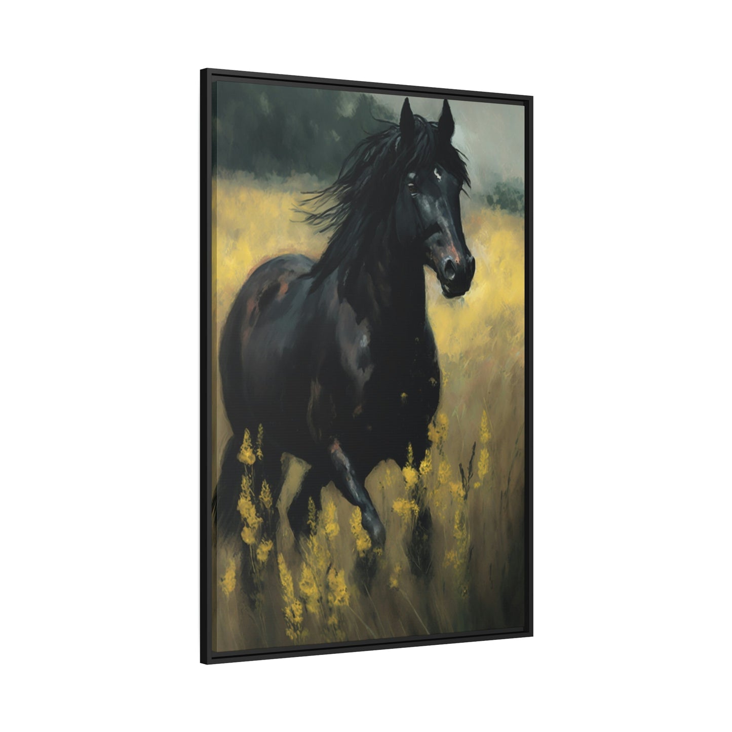 Horse in Motion: A Canvas Equine Energy