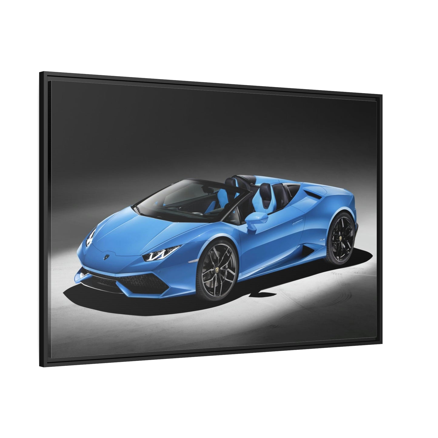 Sleek and Powerful: Framed Poster of Lamborghini for Car Collectors