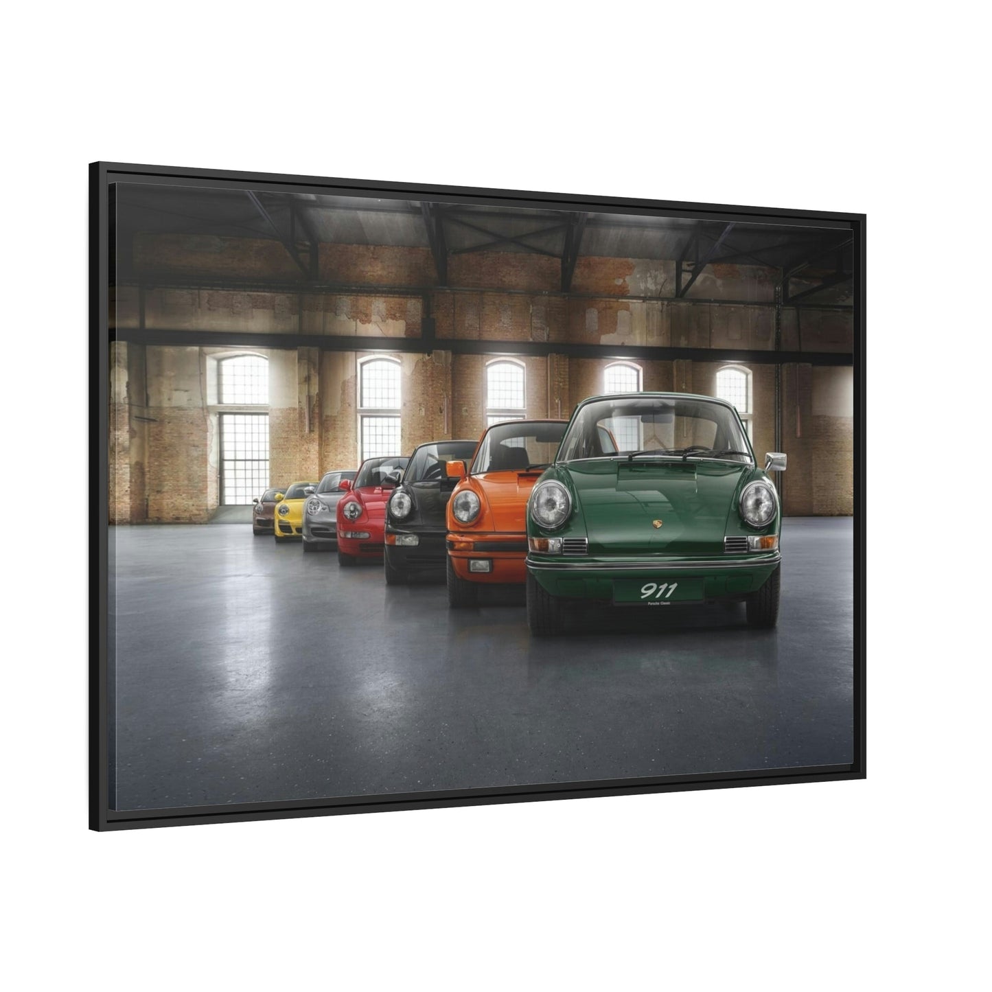 The Porsche Collection: A High-Quality Framed Poster for Car Enthusiasts