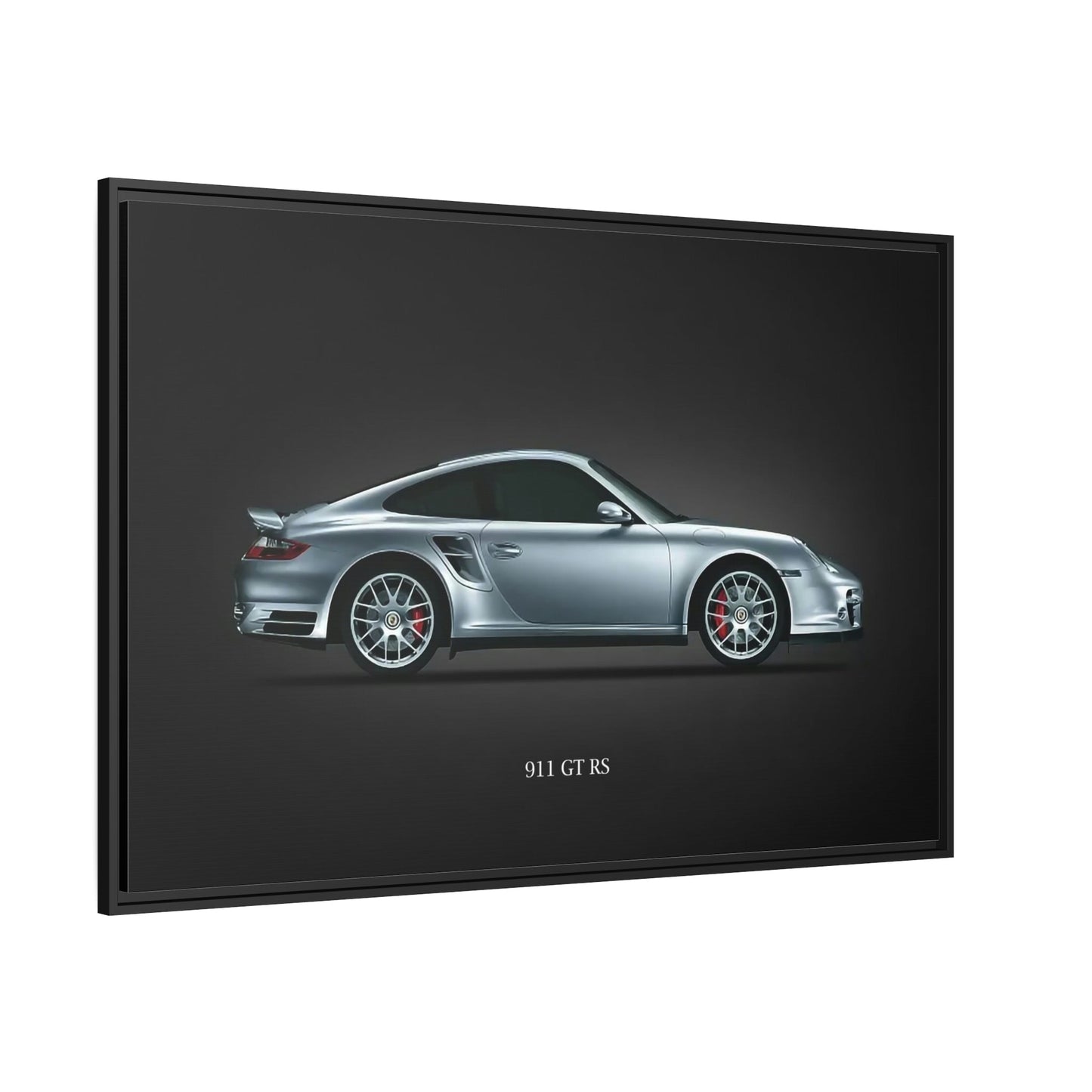 Automotive Art: Porsche Print on High-Quality Canvas for Your Collection