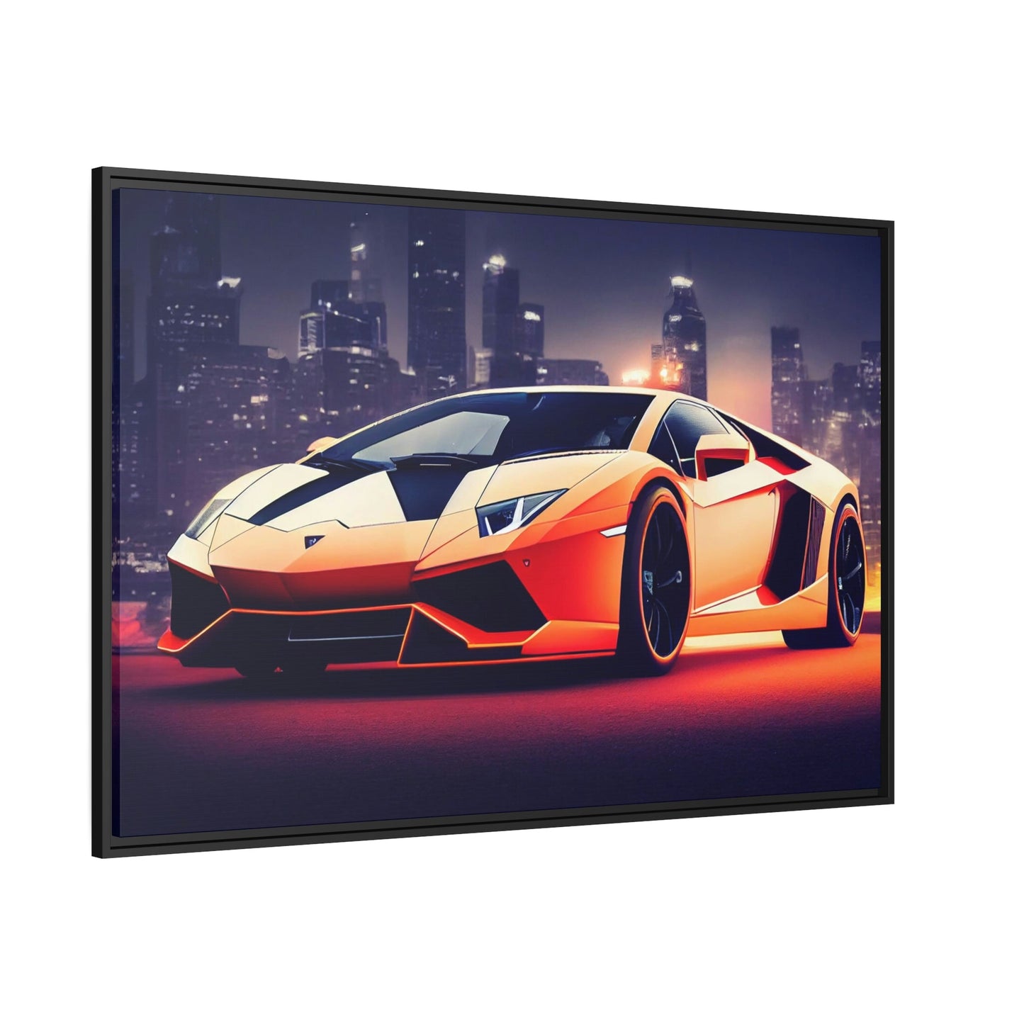 Icon of Speed: Lamborghini on Canvas & Poster for Automotive Art Collectors