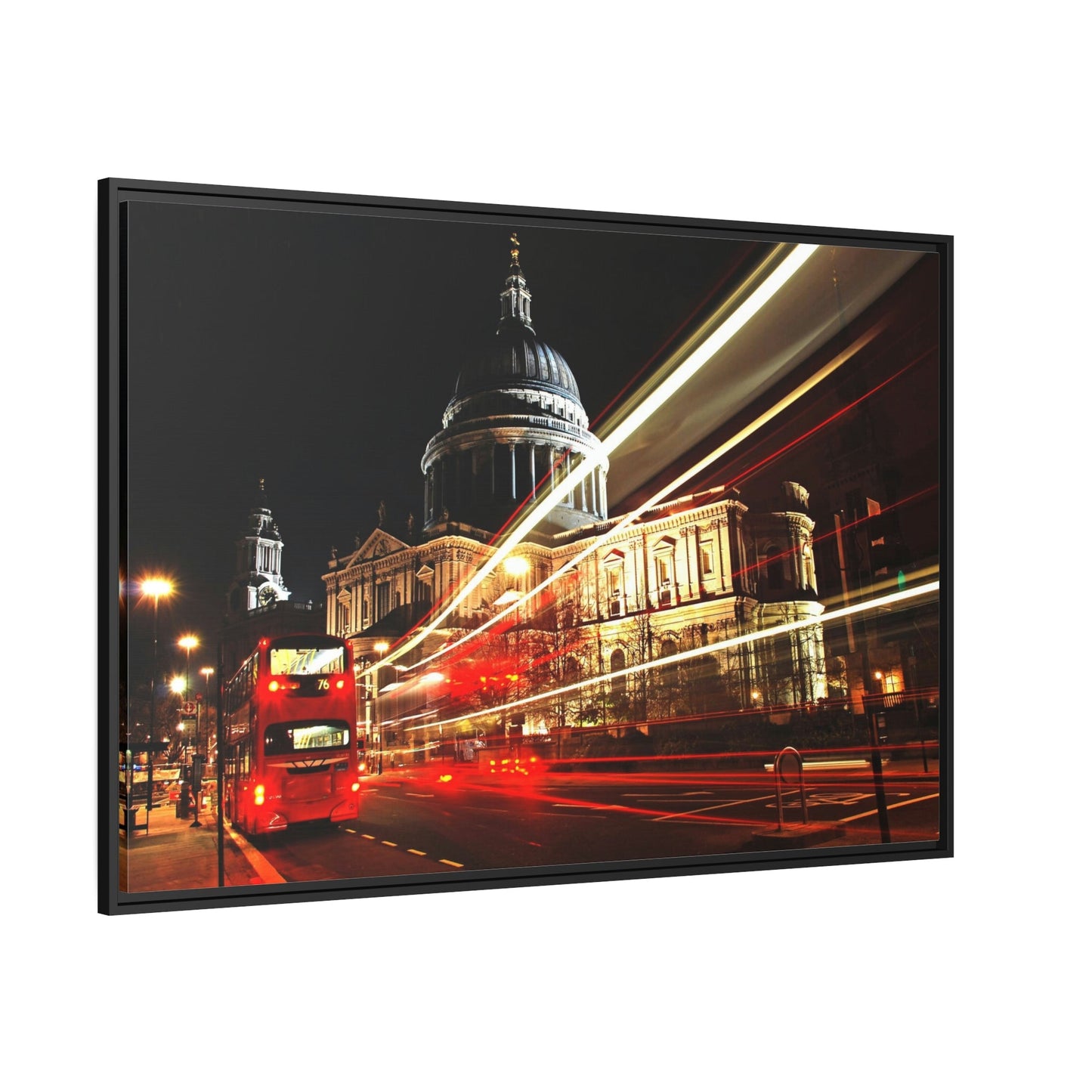 The Essence of Travel: Canvas Print capturing the Spirit of Buses